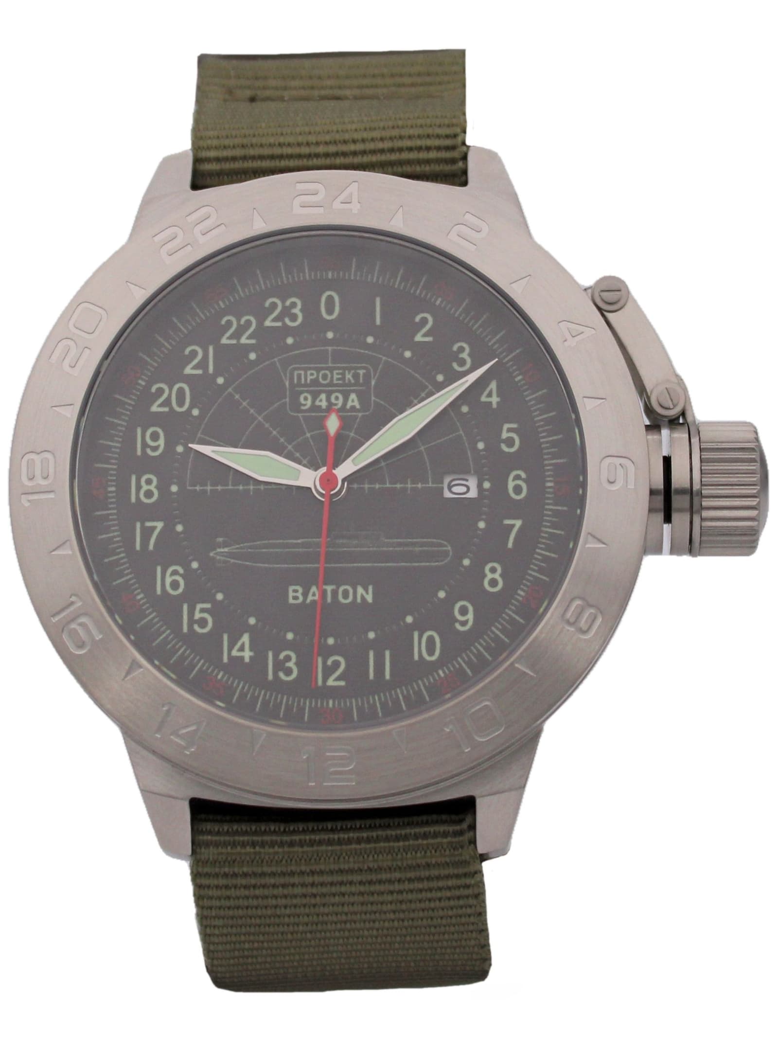 Часы 949А / Baton механические с автоподзаводом (Seiko NH34A) 52.047.21