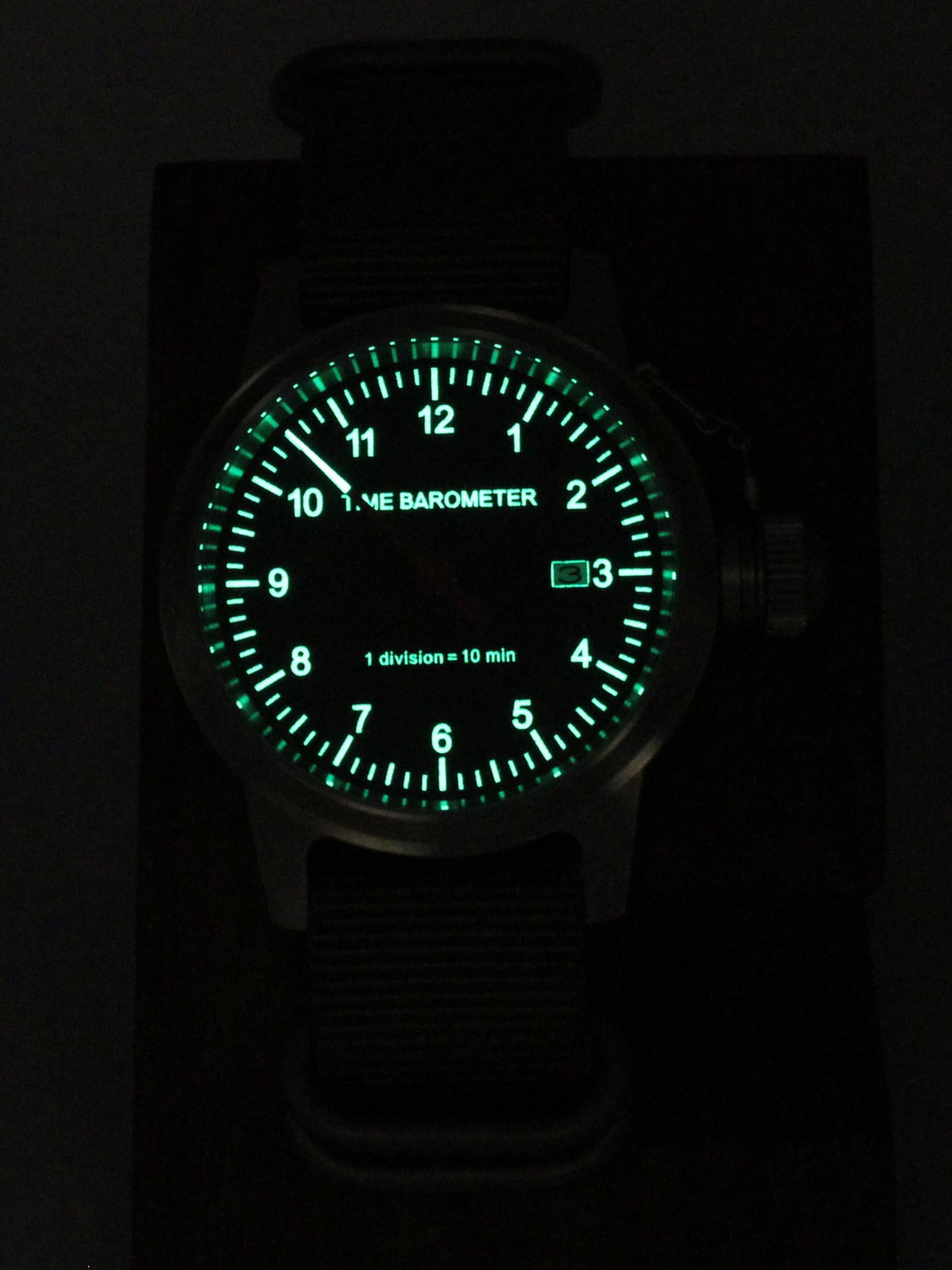 Часы Time Barometer однострелочные механические с автоподзаводом (Seiko NH35A) 45.177.21