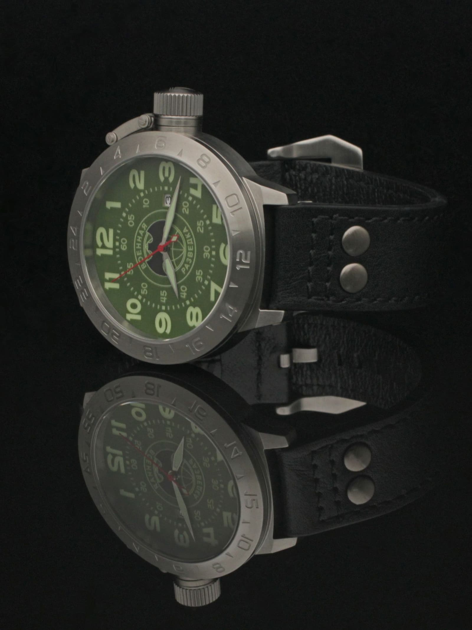 Часы Военная разведка механические с автоподзаводом (Seiko NH35A) 52.267.01