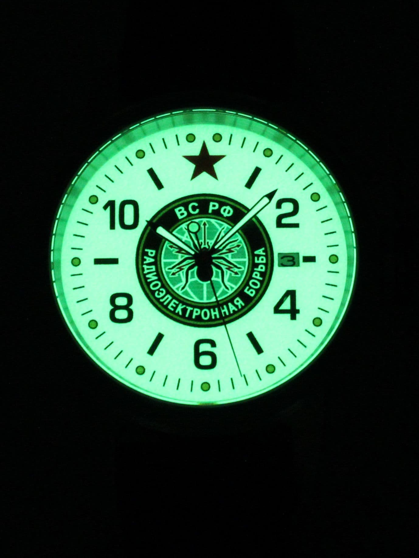Часы Войска РЭБ механические с автоподзаводом (Seiko NH35A) 45.275.01