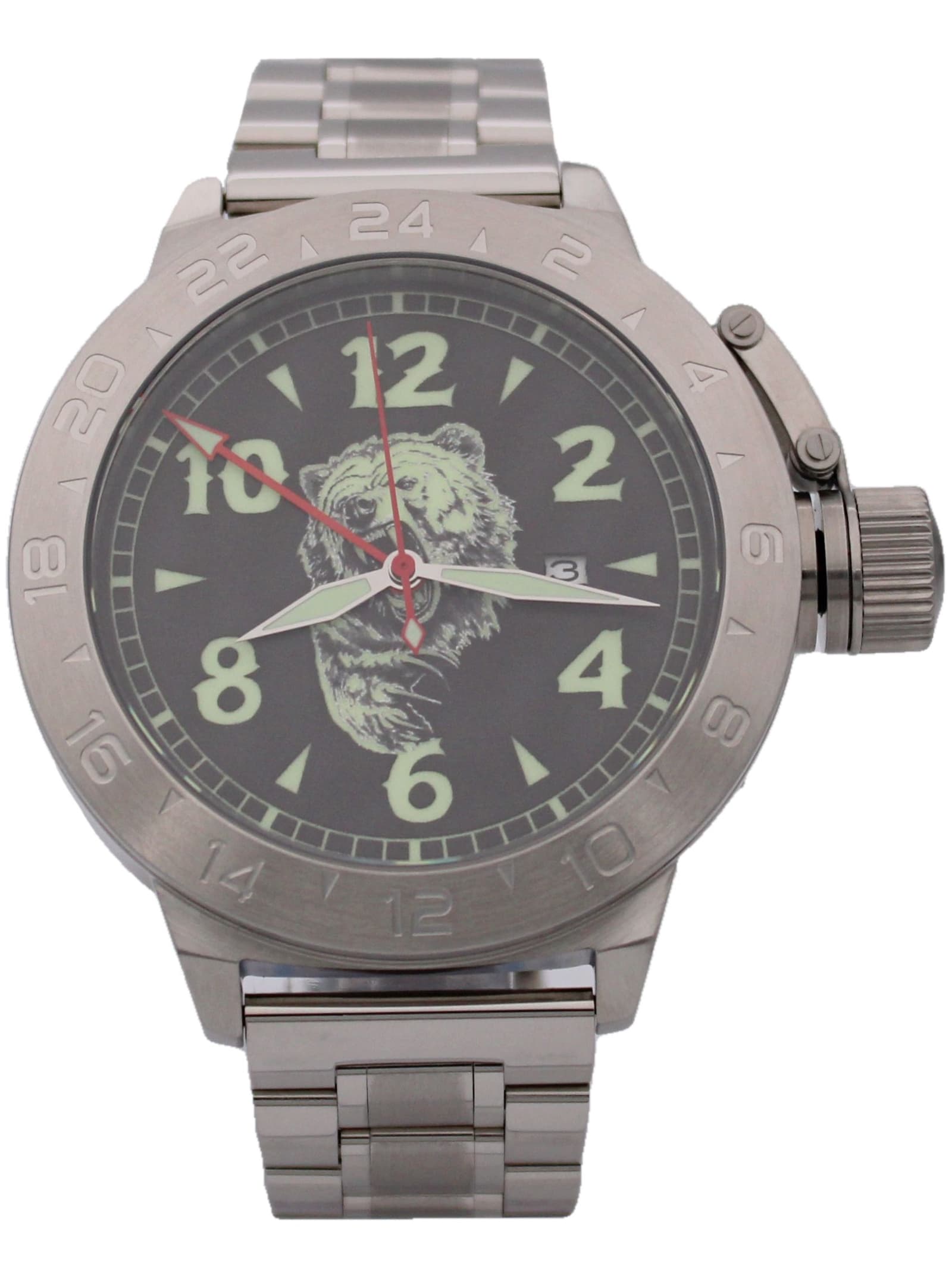 Часы Медведь механические с автоподзаводом (Seiko NH34A) 52.318.2
