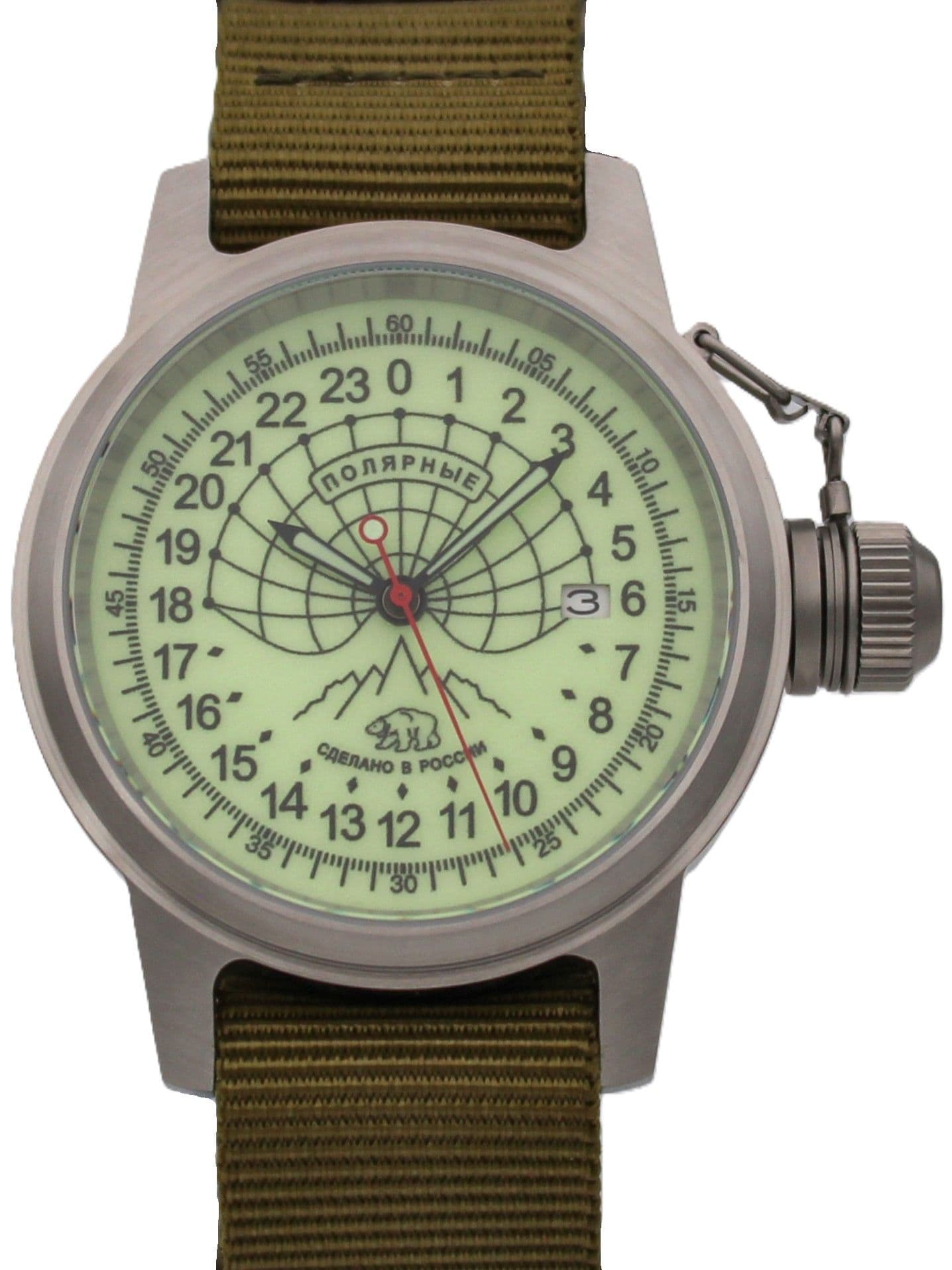 Часы Полярные механические с автоподзаводом (Seiko NH34A) 45.131.21