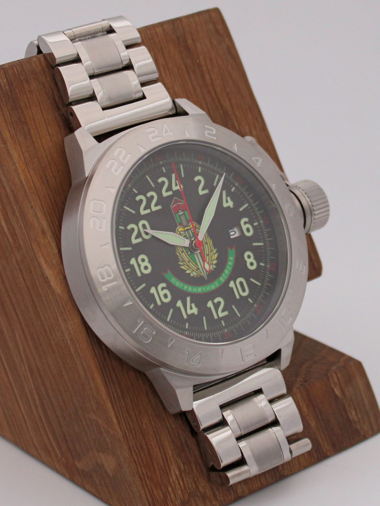 Часы Погранвойска механические с автоподзаводом (Seiko NH34A) 52.174.2