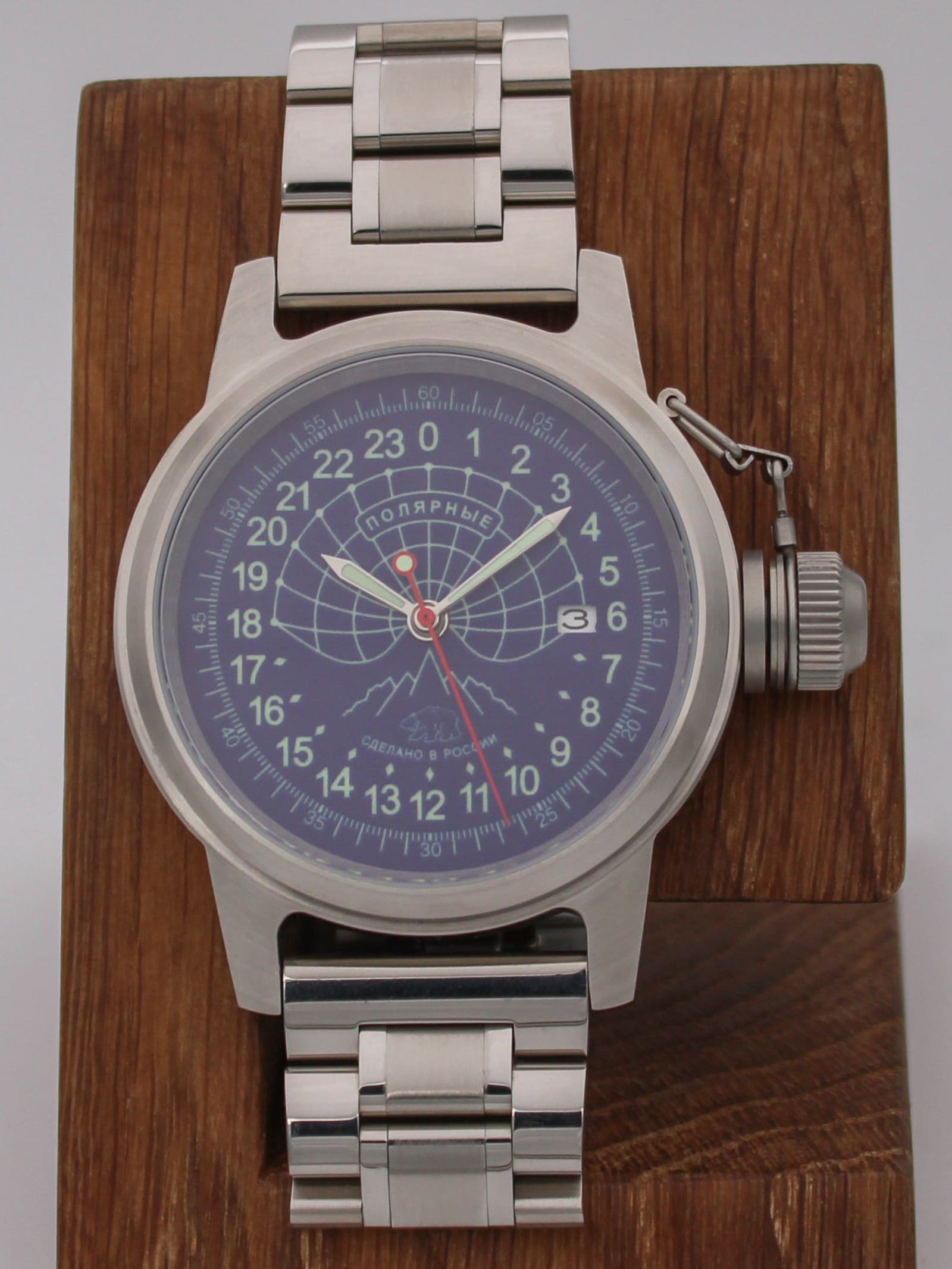 Часы Полярные механические с автоподзаводом (Seiko NH34A) 45.129.2