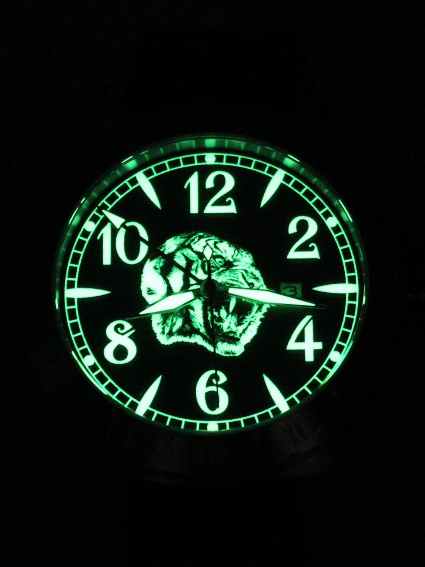 Часы Тигр механические с автоподзаводом (Seiko NH34A) 52.310.2