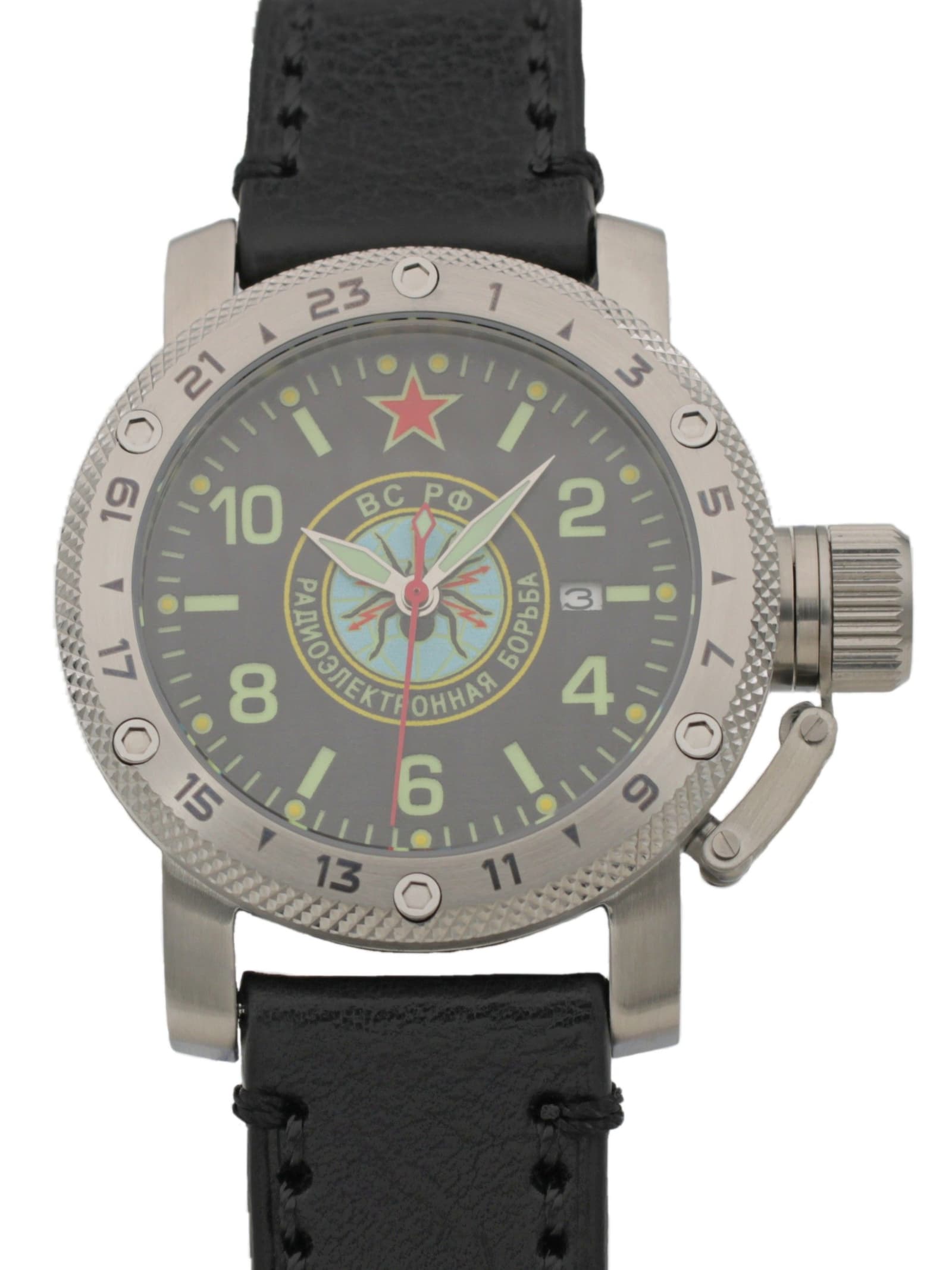 Часы Войска РЭБ механические с автоподзаводом (Seiko NH35A) 47.276.01