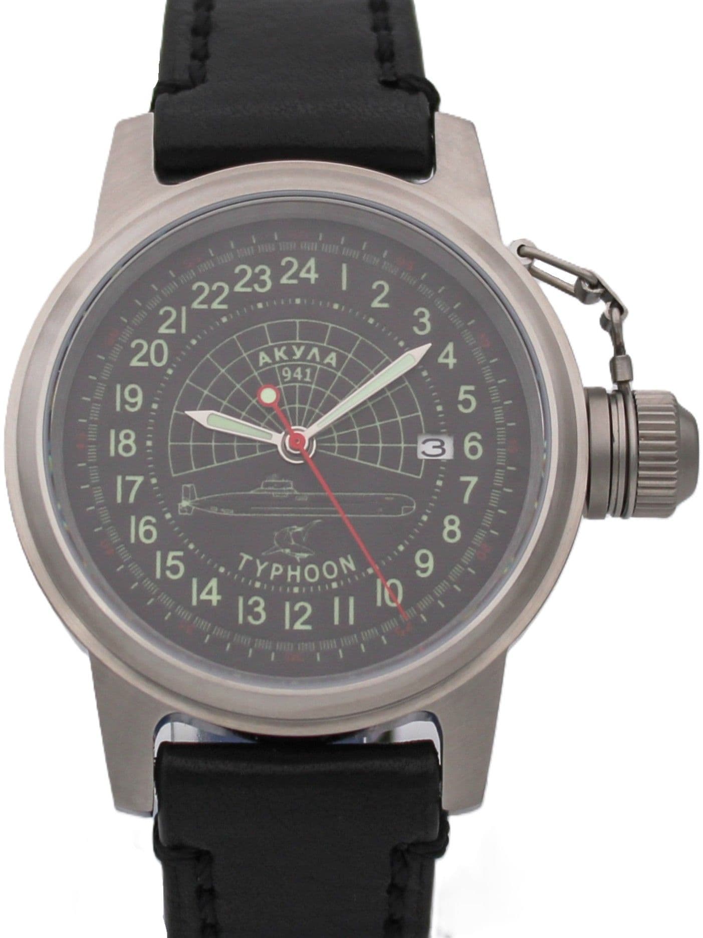 Часы 941 / Акула (Typhoon) механические с автоподзаводом (Seiko NH34A) 45.145.01