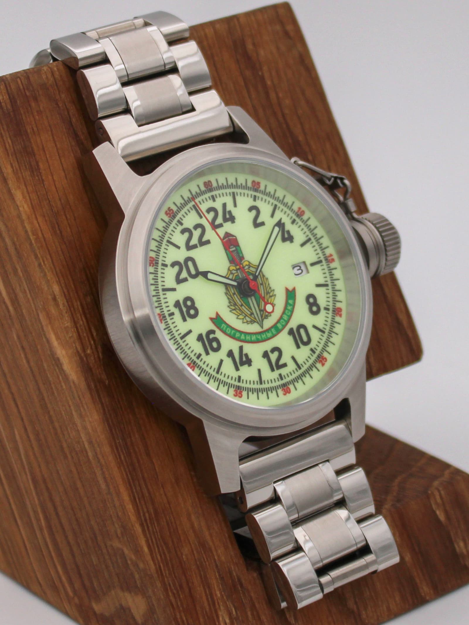 Часы Погранвойска механические с автоподзаводом (Seiko NH34A) 45.173.2