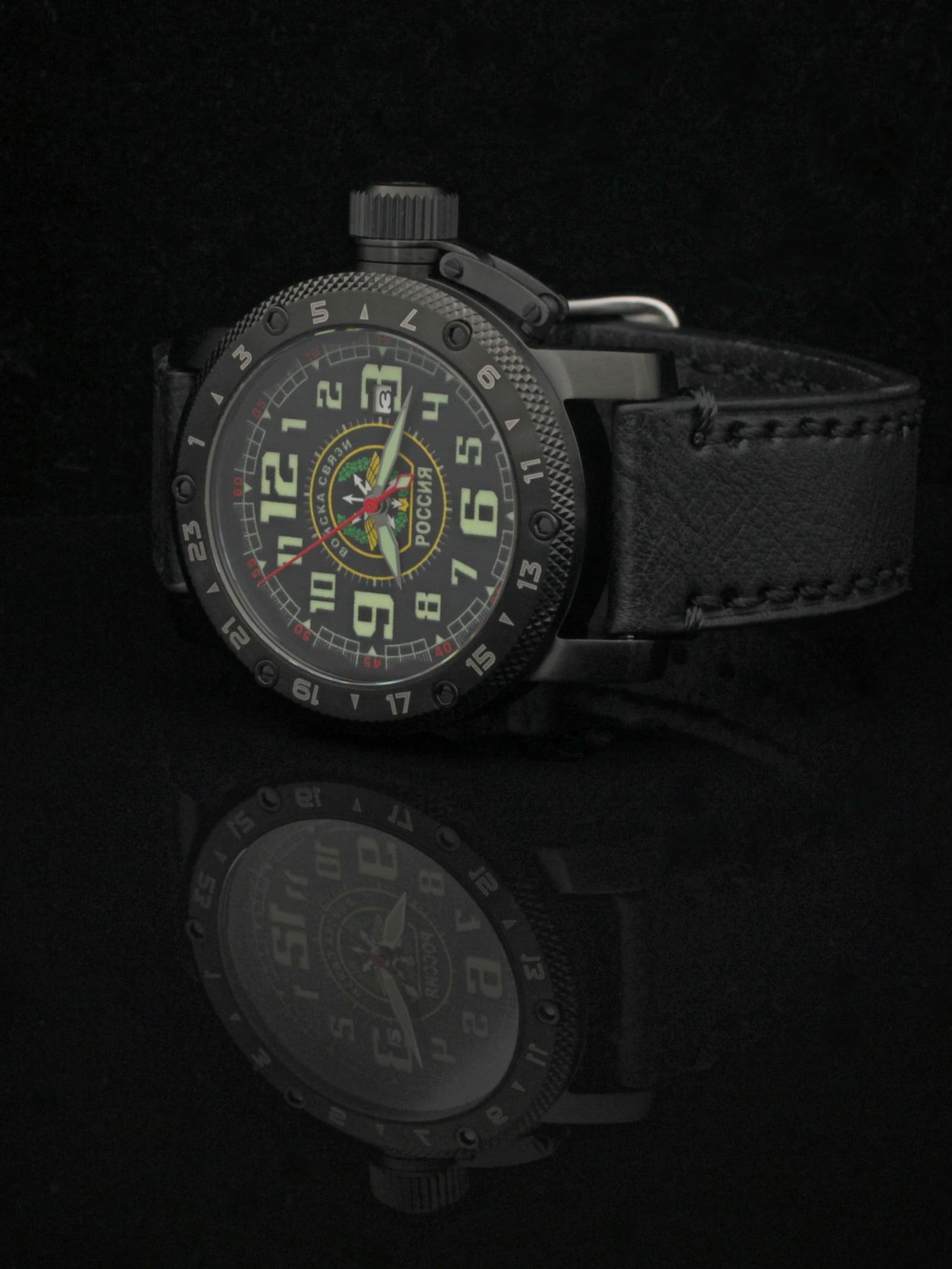 Часы Войска связи механические с автоподзаводом (Seiko NH35A) 147.197.01