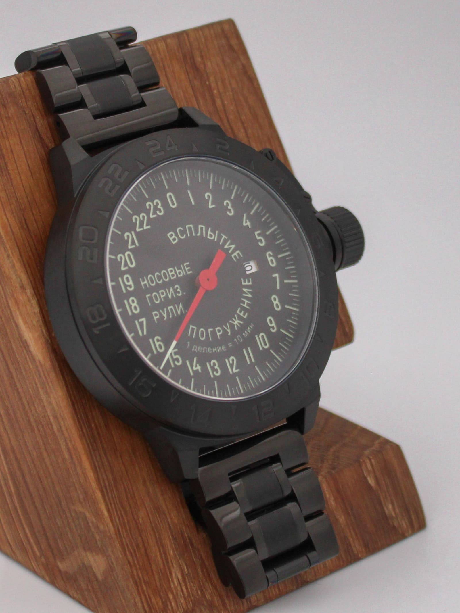 Часы Погружение / Всплытие однострелочные механические с автоподзаводом (Seiko NH34A) 152.182.1