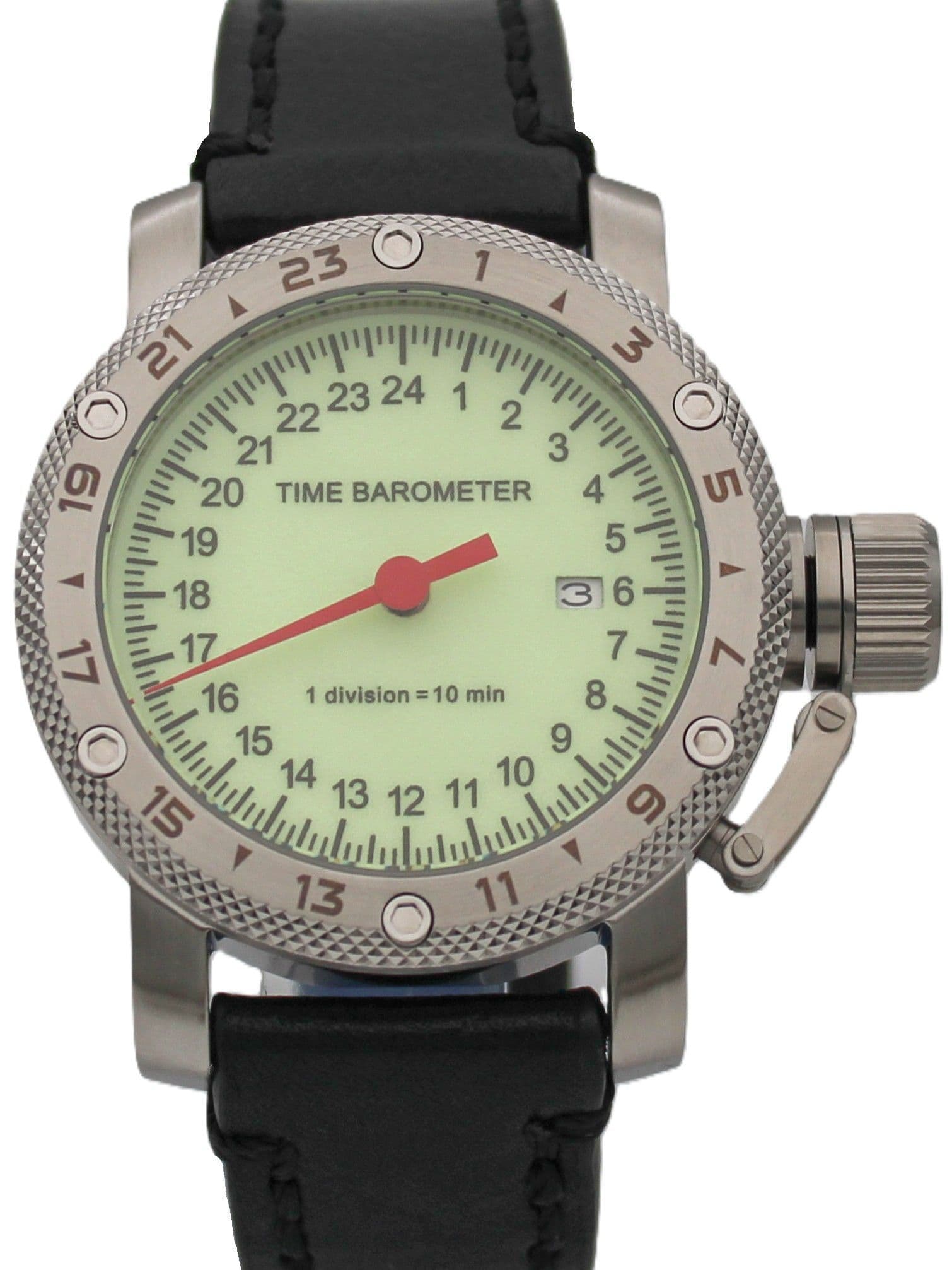 Часы Time Barometer однострелочные механические с автоподзаводом (Seiko NH34A) 47.600.01