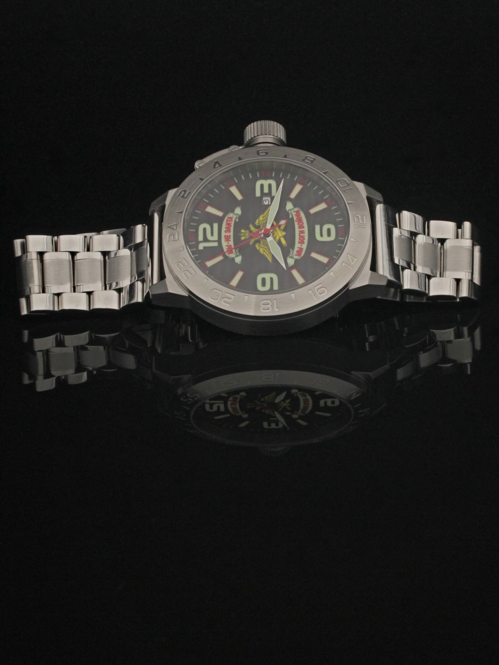 Часы Артиллерия механические с автоподзаводом (Seiko NH35A) 52.201.2