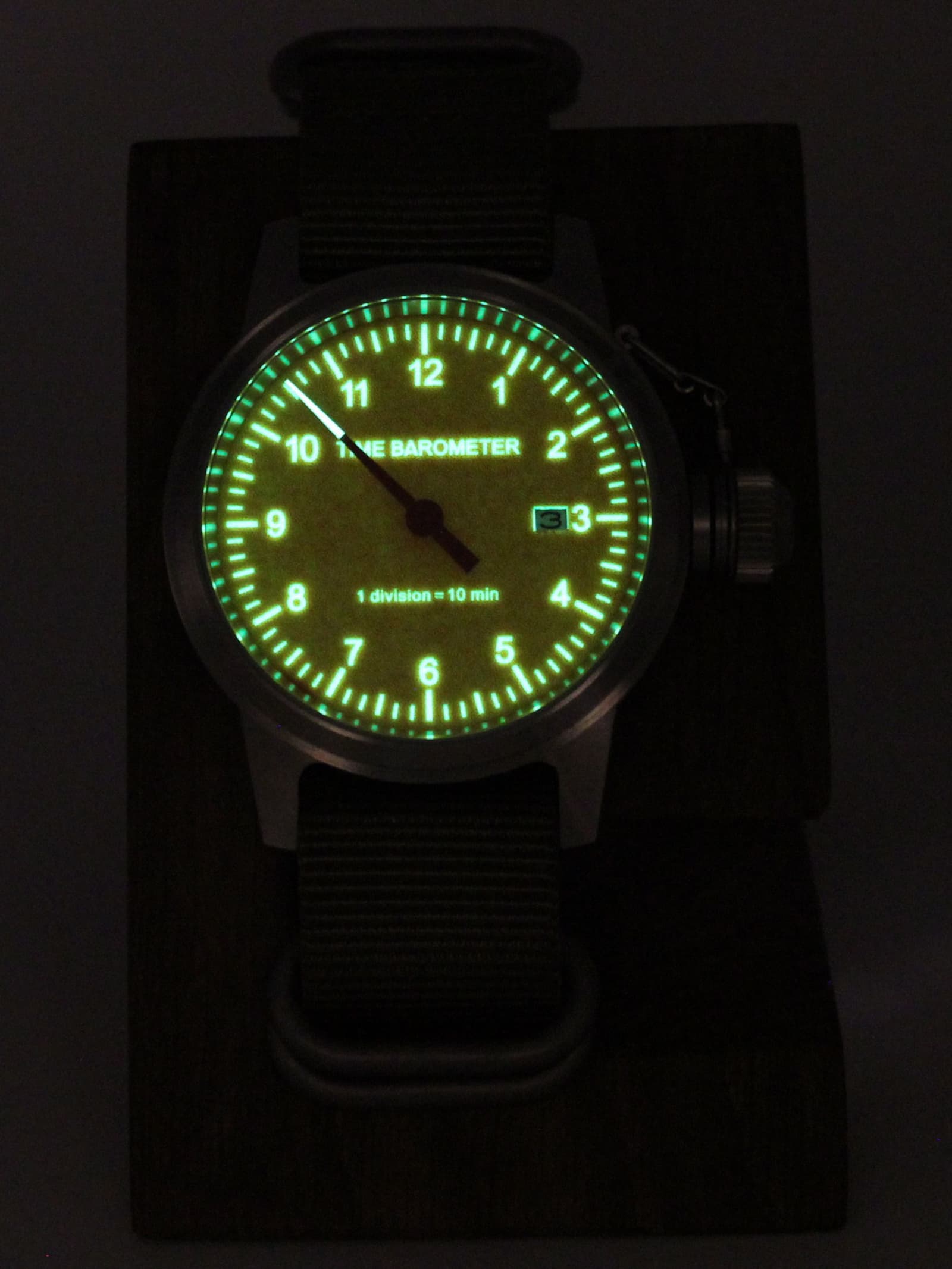 Часы Time Barometer однострелочные механические с автоподзаводом (Seiko NH35A) 45.170.21