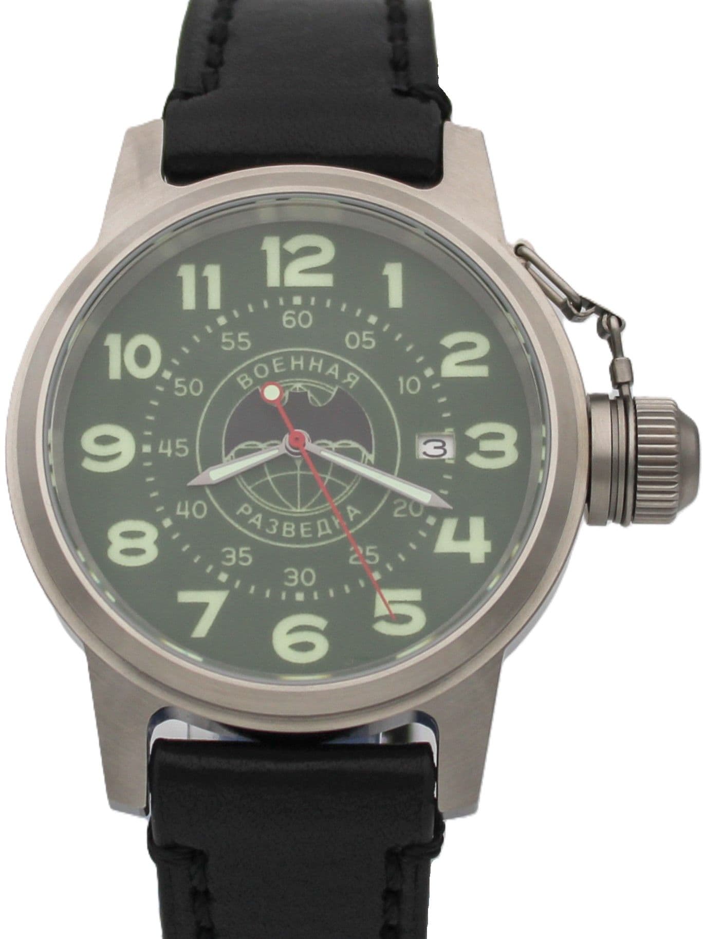 Часы Военная разведка механические с автоподзаводом (Seiko NH35A) 45.267.01