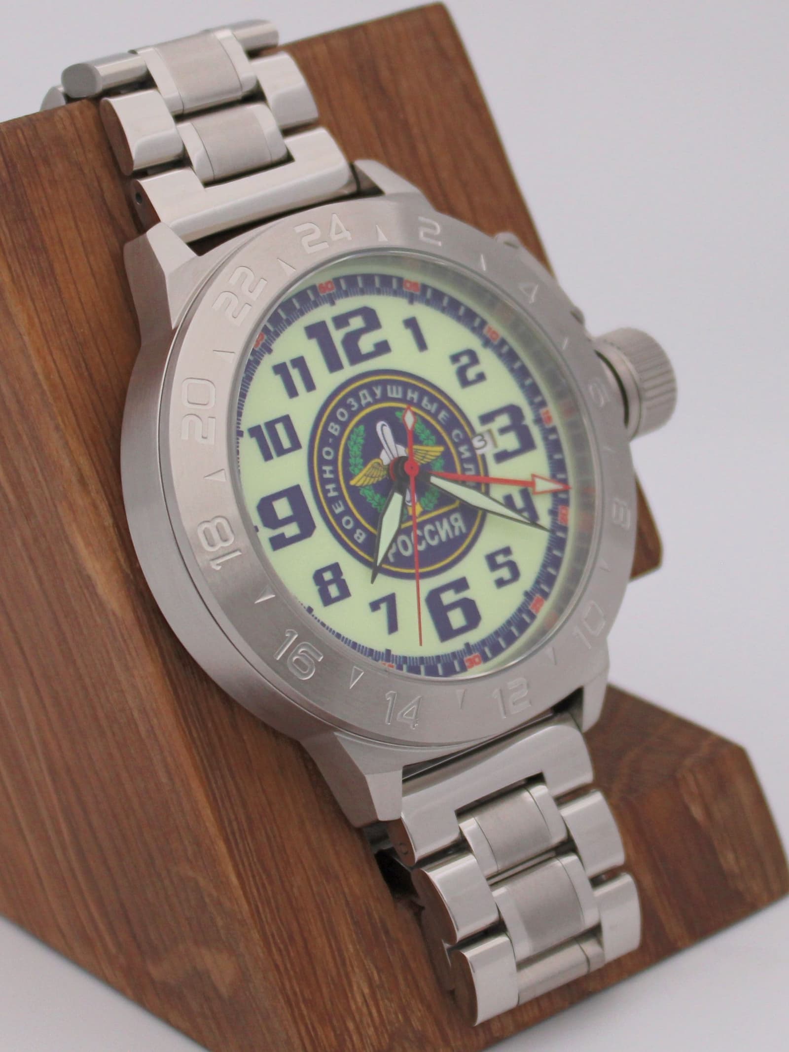 Часы ВВС механические с автоподзаводом (Seiko NH34A) 52.208.2