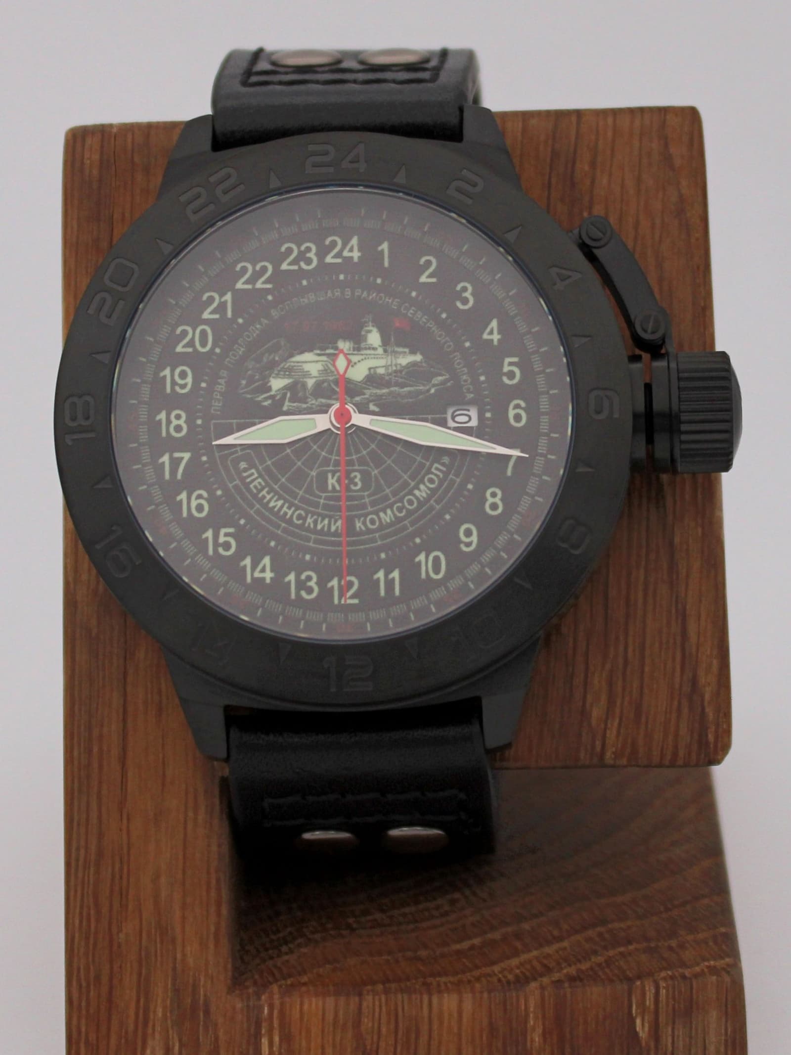 Часы К-3 "Ленинский комсомол" механические с автоподзаводом (Seiko NH34A) 52.152.01
