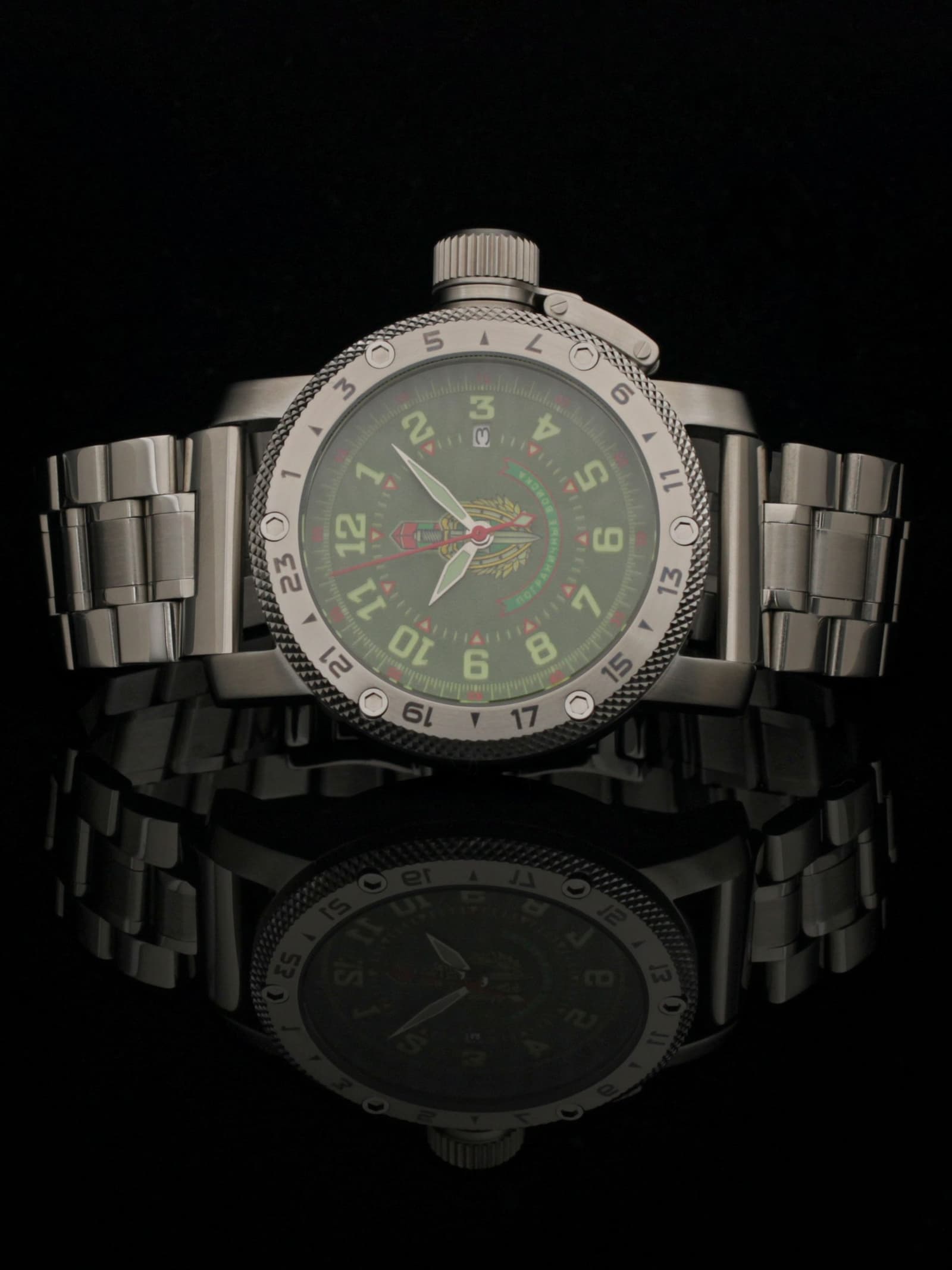 Часы Погранвойска механические с автоподзаводом (Seiko NH35A) 47.357.2