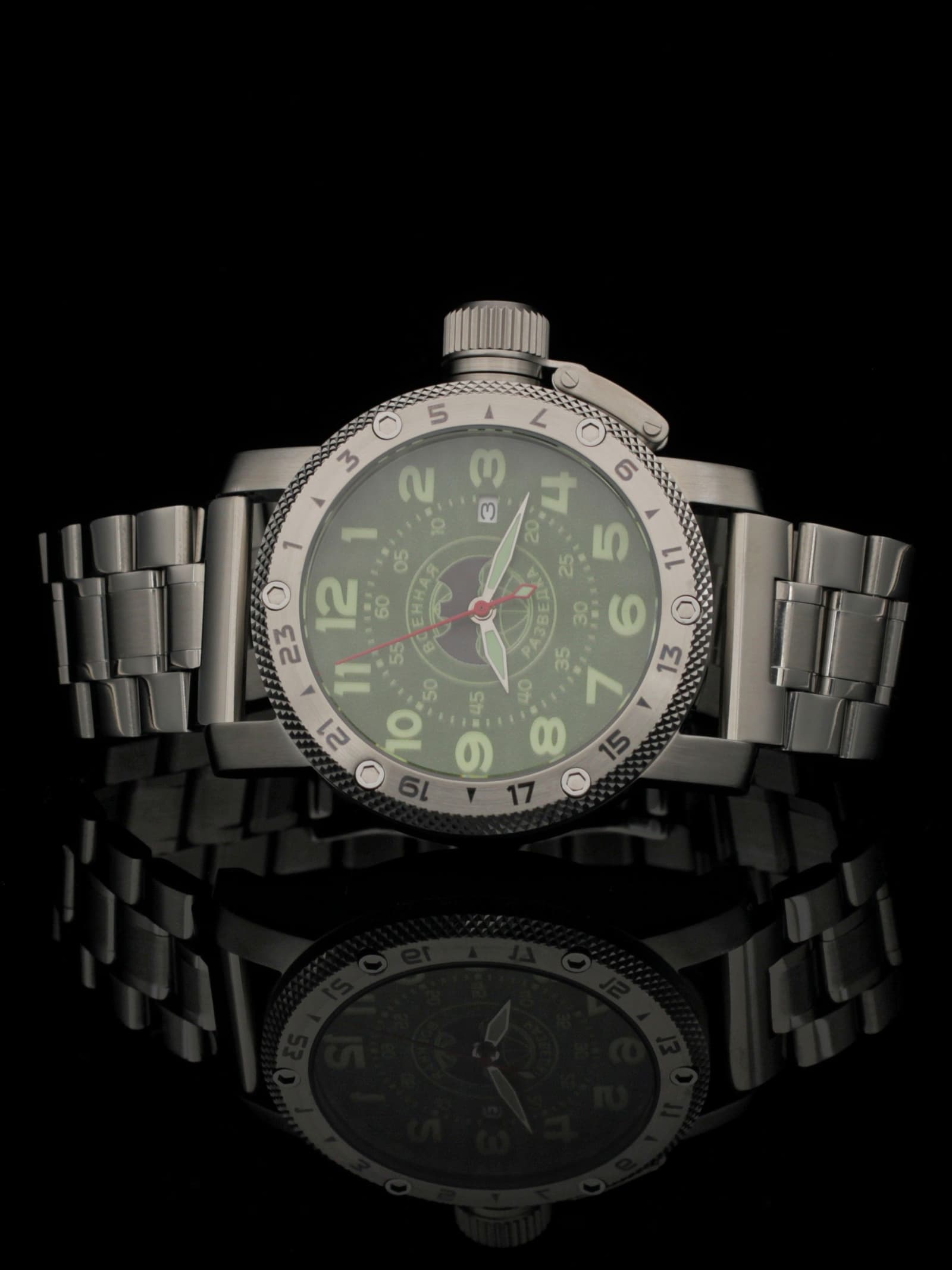 Часы Военная разведка механические с автоподзаводом (Seiko NH35A) 47.267.2