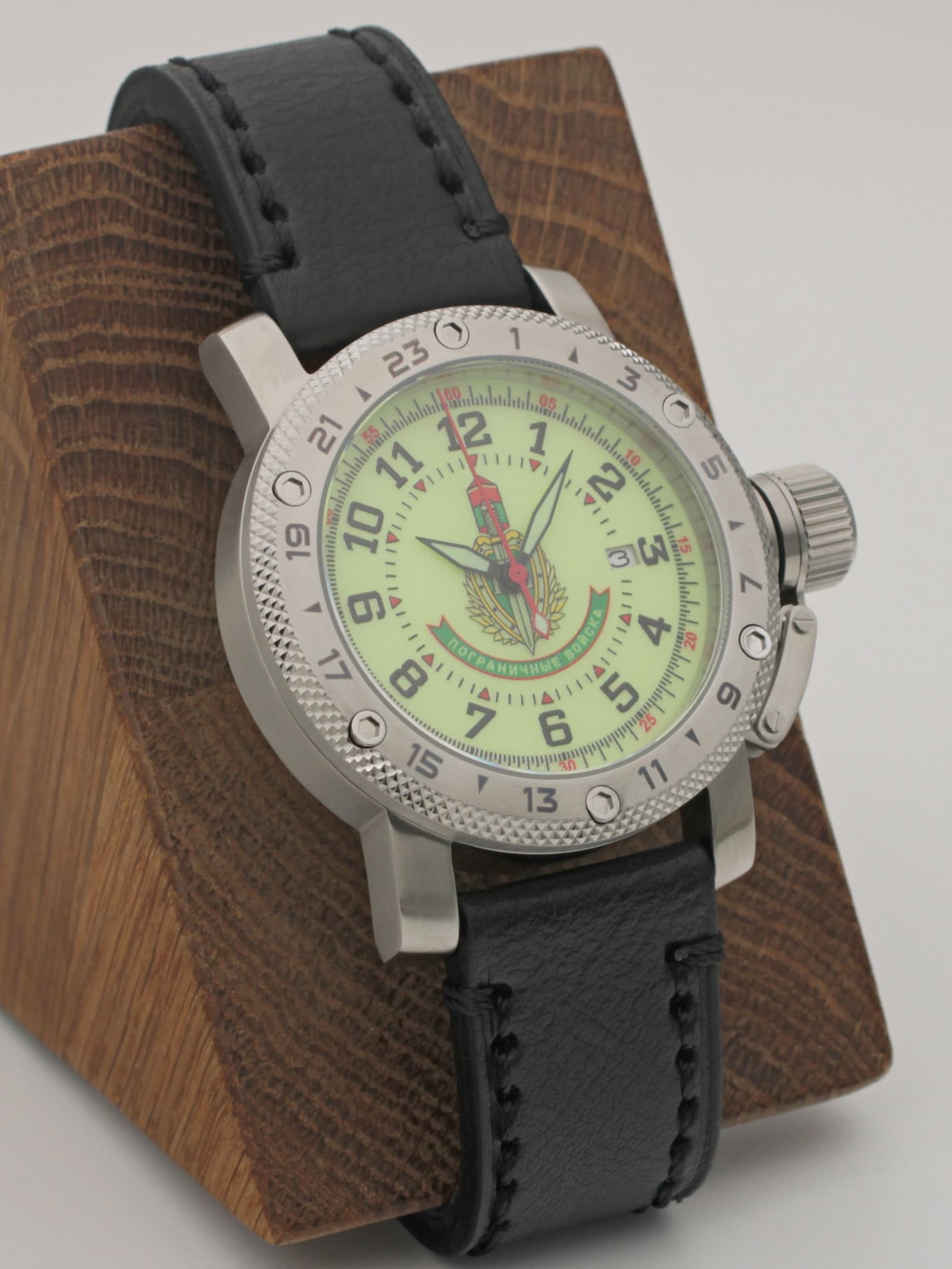 Часы Погранвойска механические с автоподзаводом (Seiko NH35A) 47.355.01