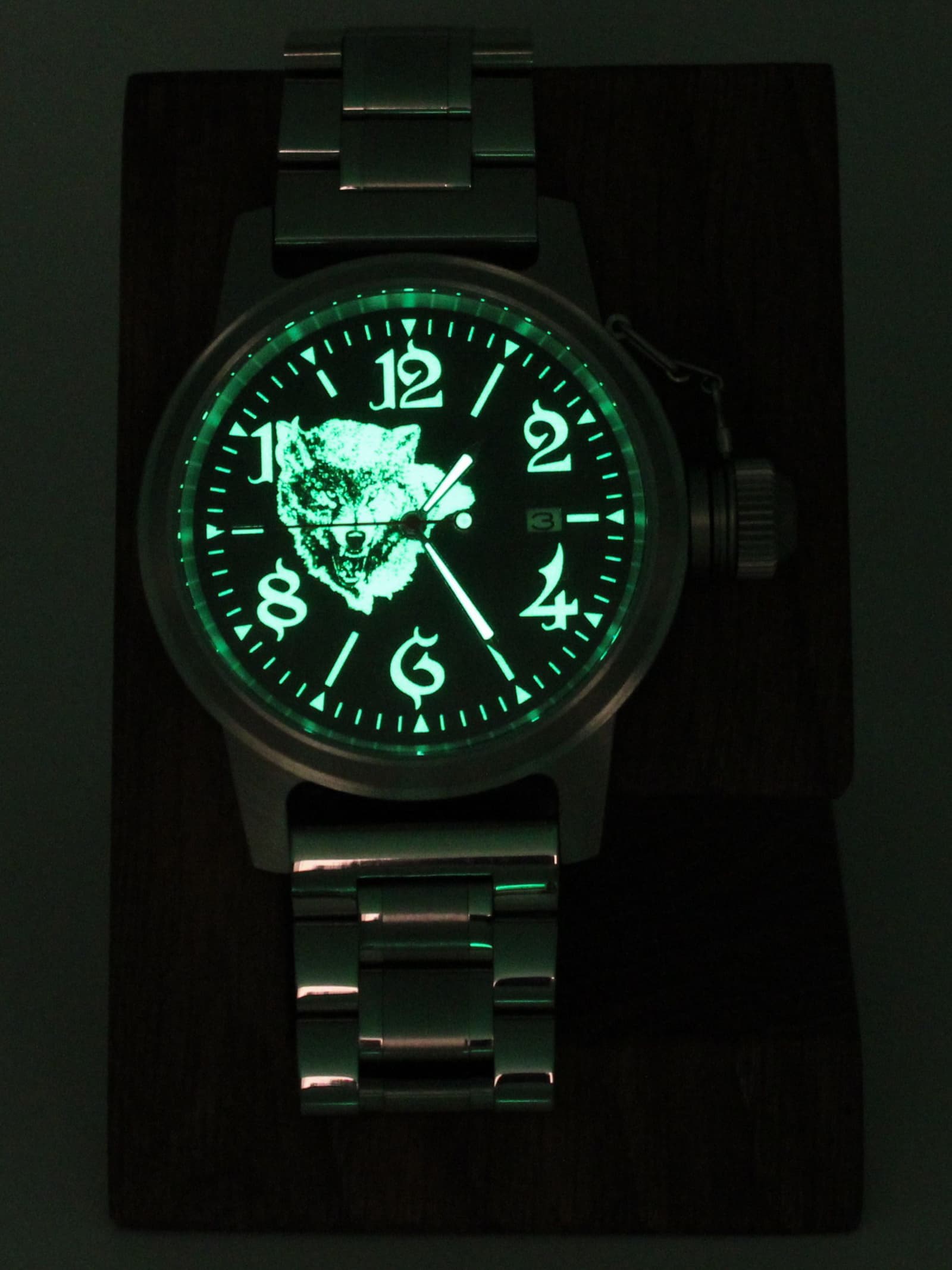 Часы Волк механические с автоподзаводом (Seiko NH35A) 45.300.2