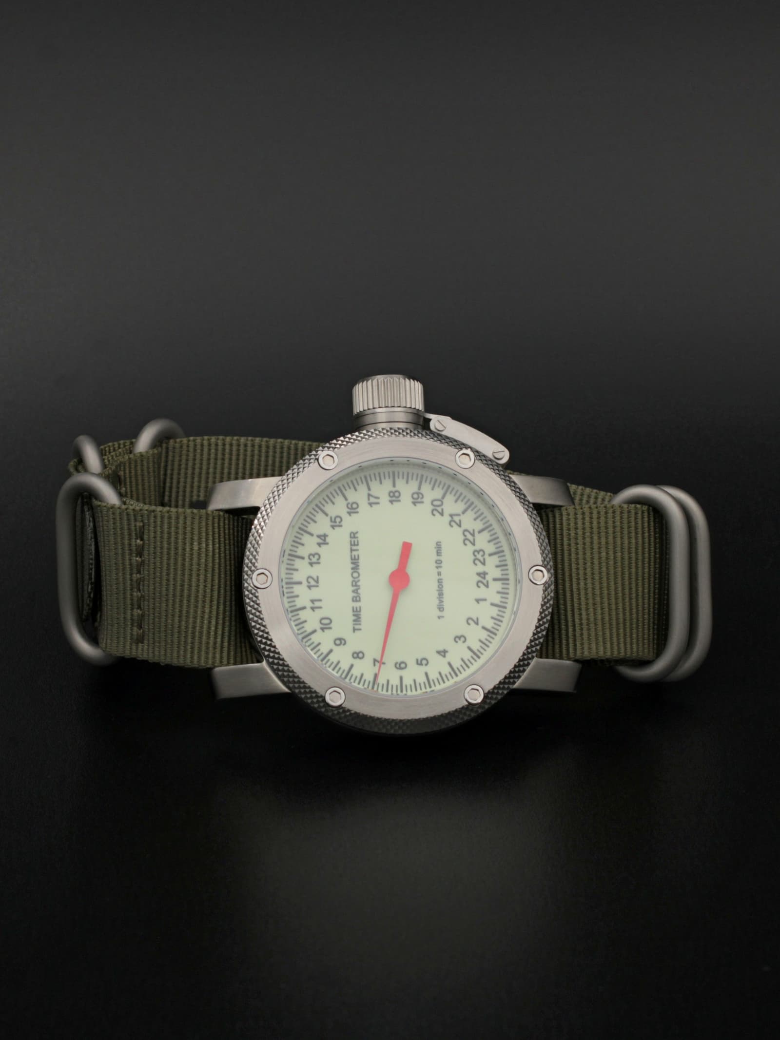 Часы Time Barometer однострелочные механические с автоподзаводом (Восток 2431) 01.600.21