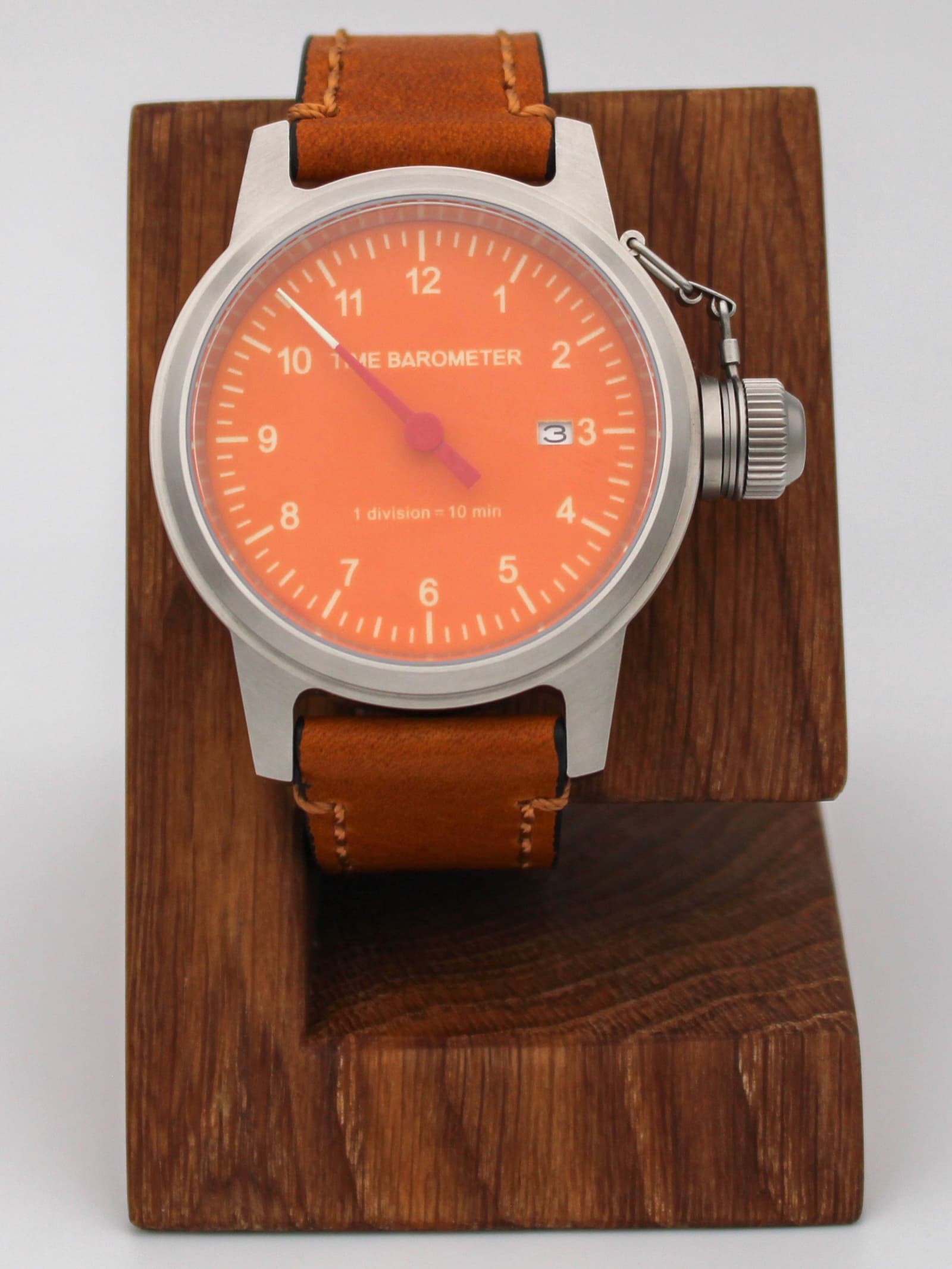Часы Time Barometer однострелочные механические с автоподзаводом (Seiko NH35A) 45.170.03
