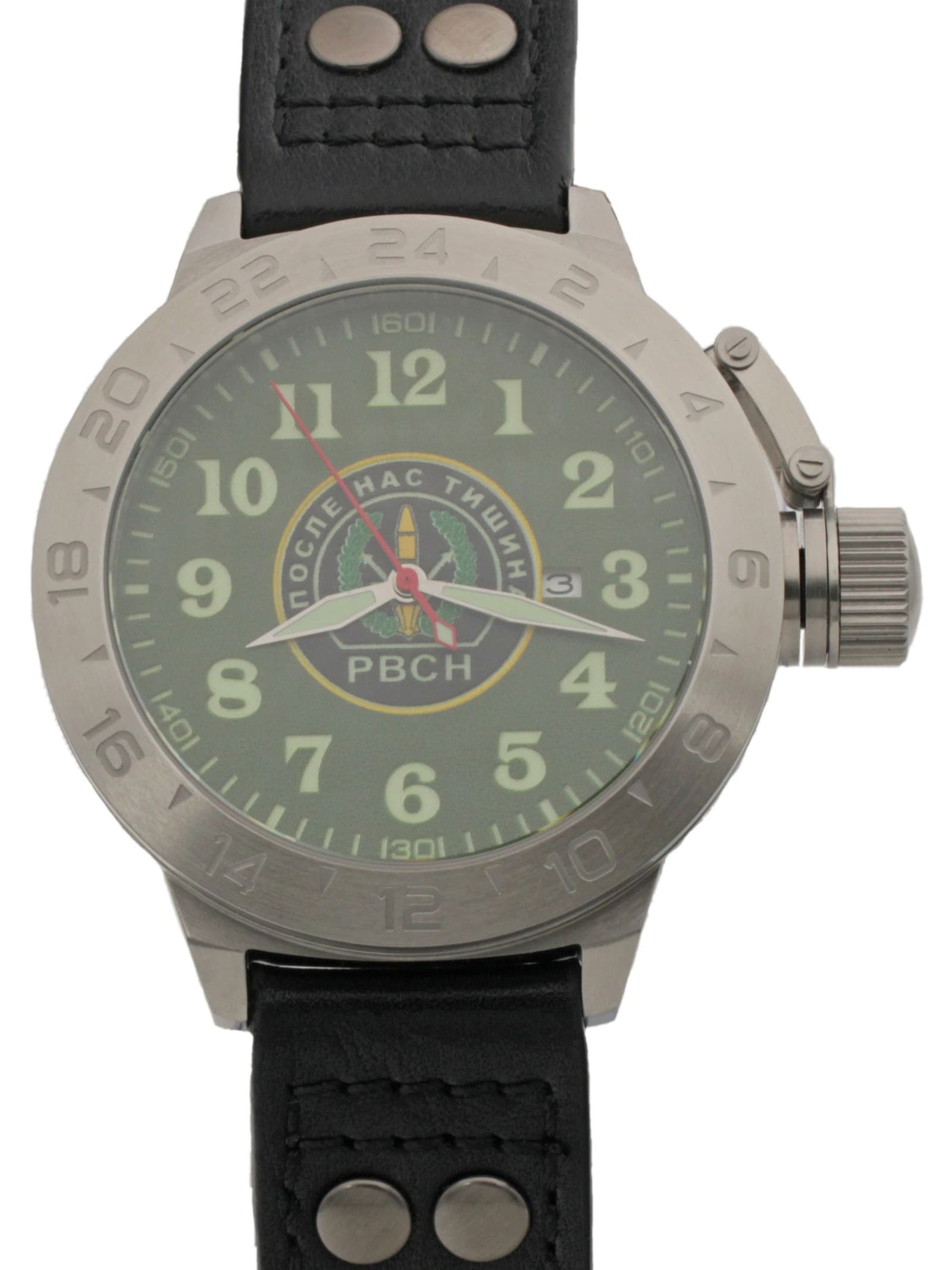 Часы РВСН механические с автоподзаводом (Seiko NH34A) 52.309.01