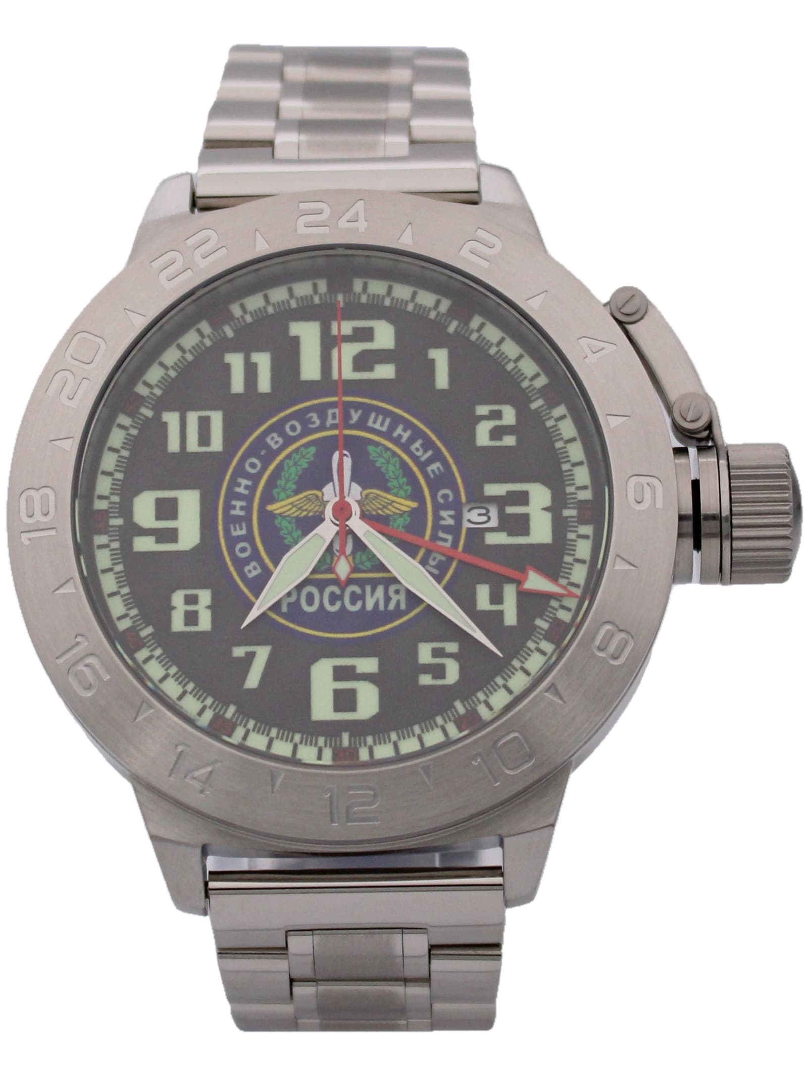 Часы ВВС механические с автоподзаводом (Seiko NH34A) 52.207.2