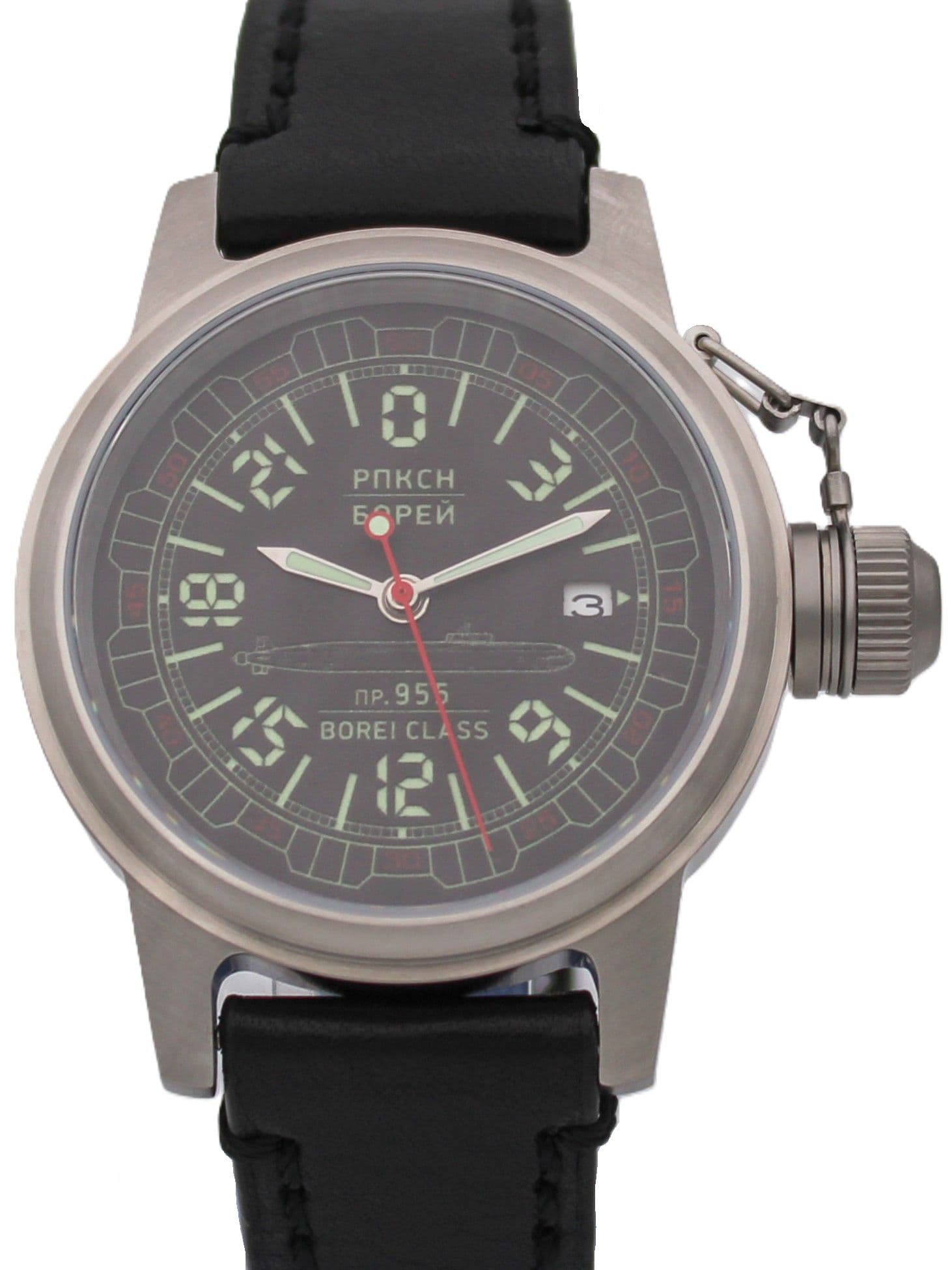 Часы РПКСН 955 Борей (Borei class) механические с автоподзаводом (Seiko NH34A) 45.191.01