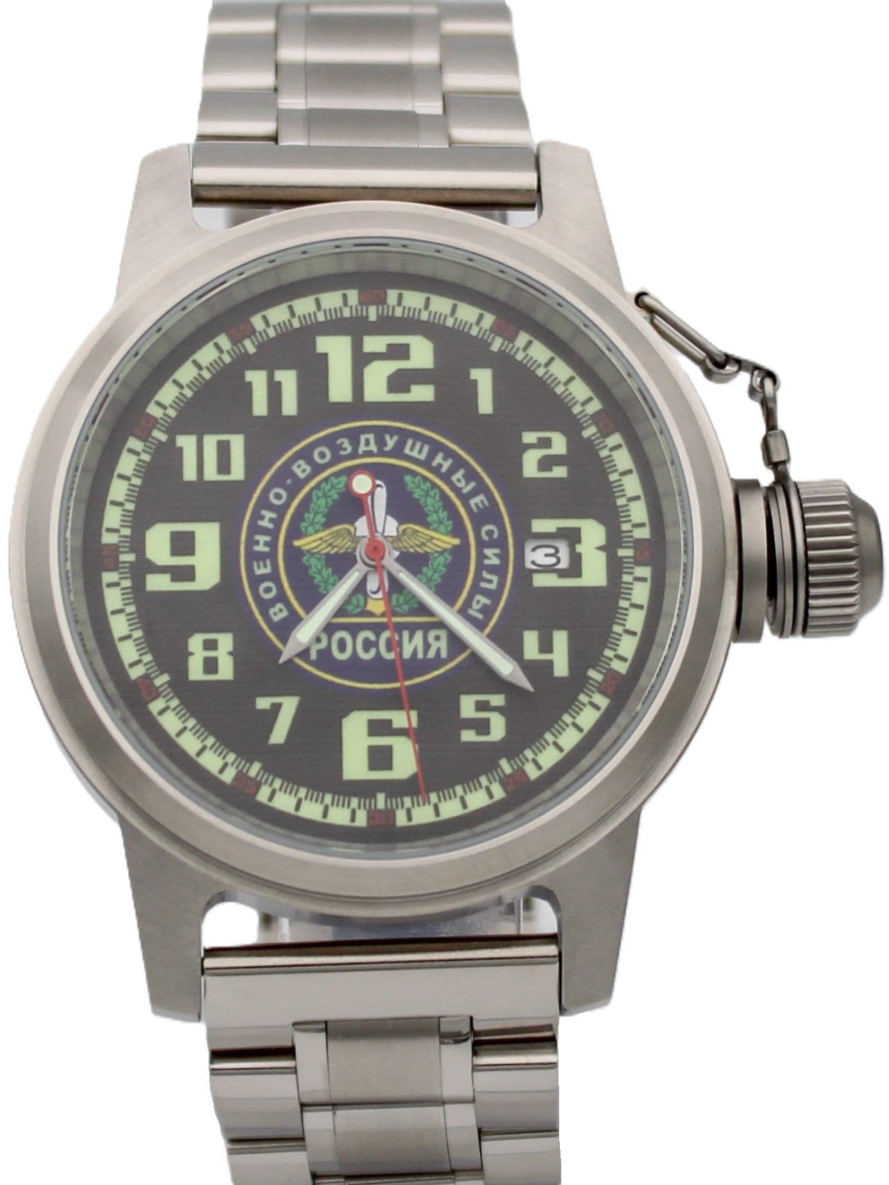 Часы ВВС механические с автоподзаводом (Seiko NH35A) 45.207.2