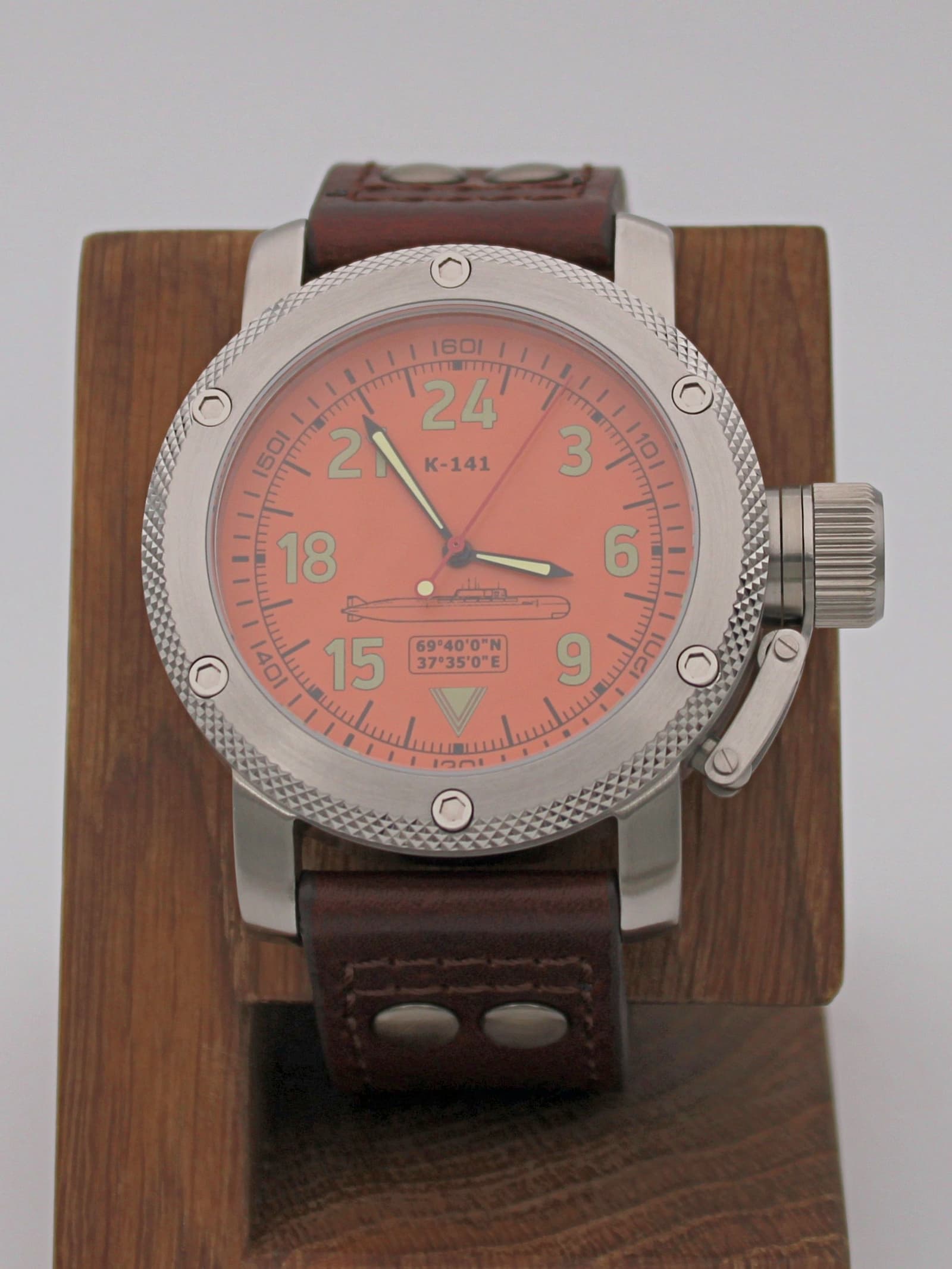 Часы К-141 / Курск (Oscar-II) механические с автоподзаводом (Восток 2431) 01.088.02