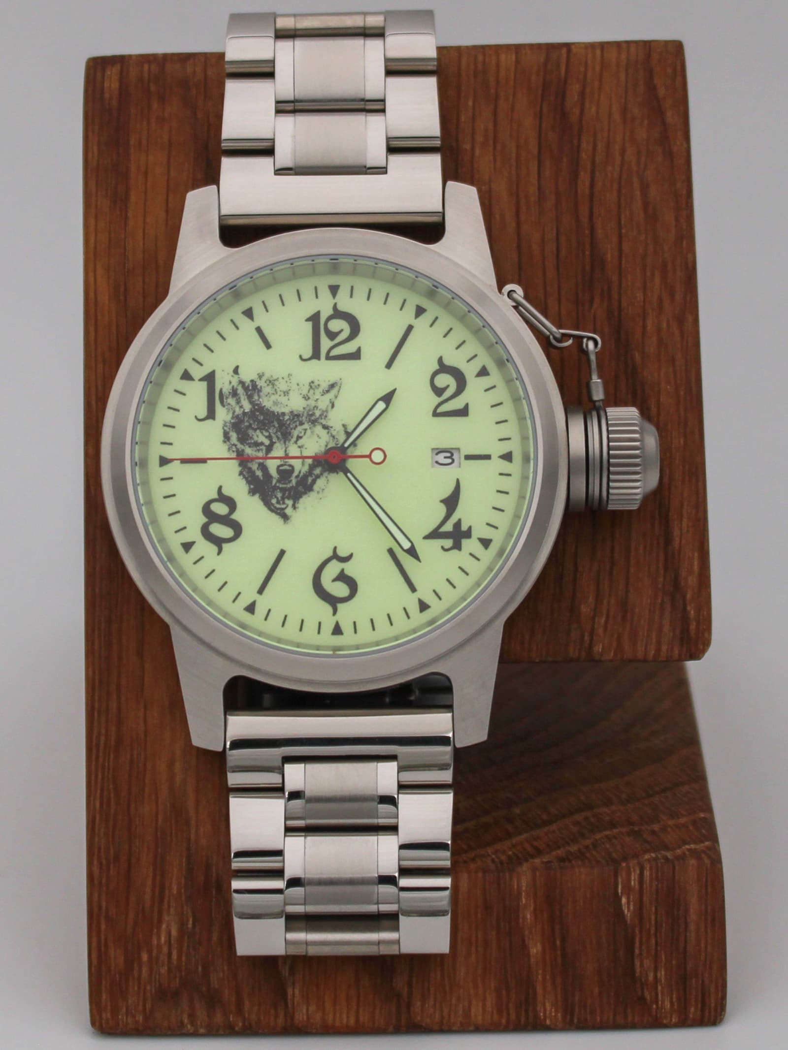 Часы Волк механические с автоподзаводом (Seiko NH35A) 45.305.2