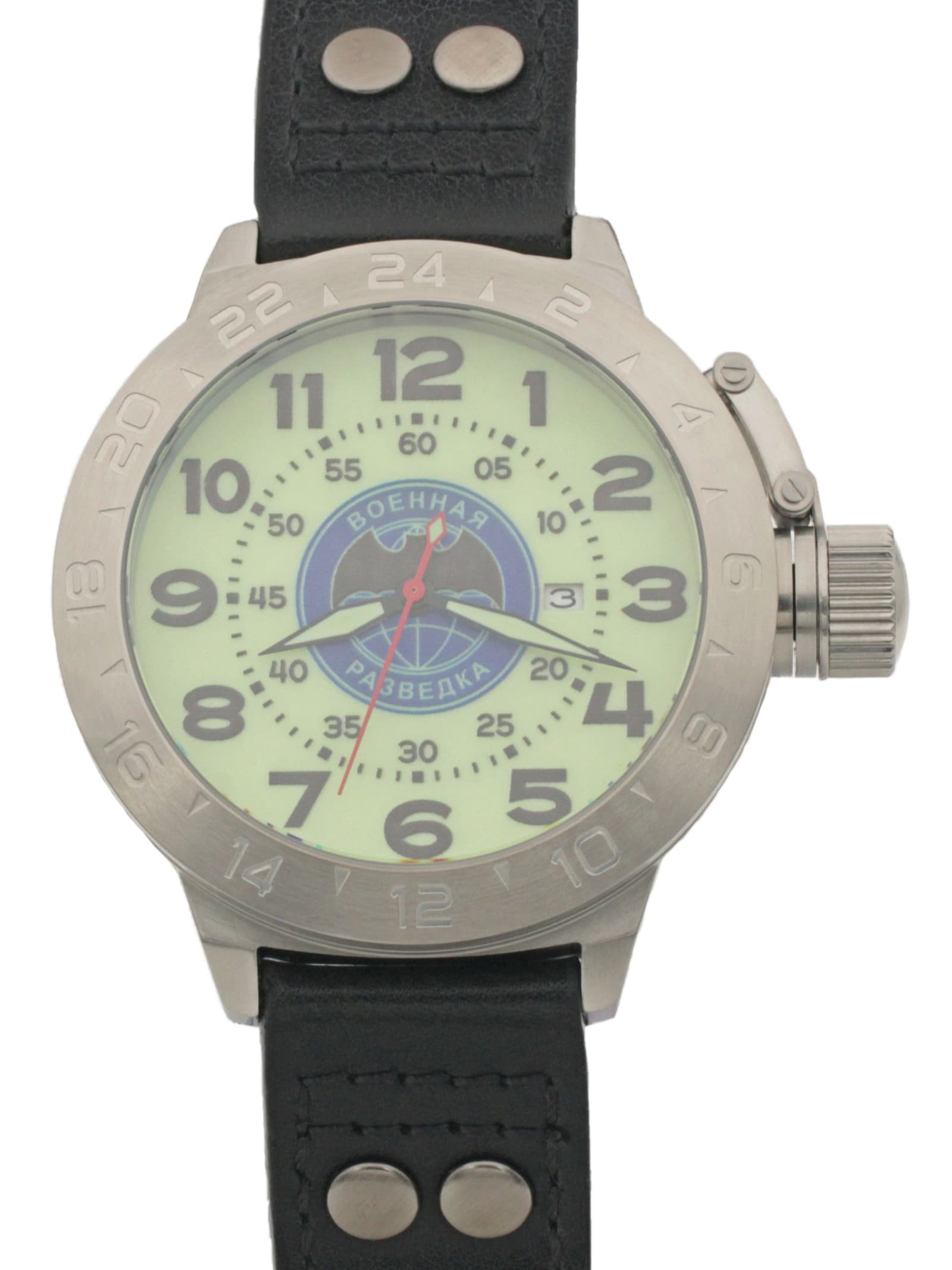 Часы Военная разведка механические с автоподзаводом (Seiko NH35A) 52.168.01