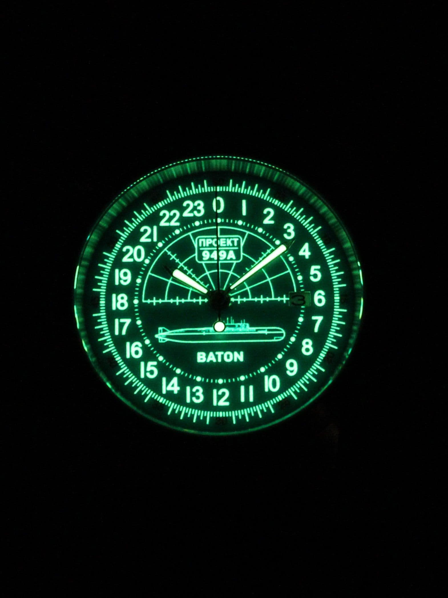 Часы 949А / Baton механические с автоподзаводом (Seiko NH34A) 45.049.21