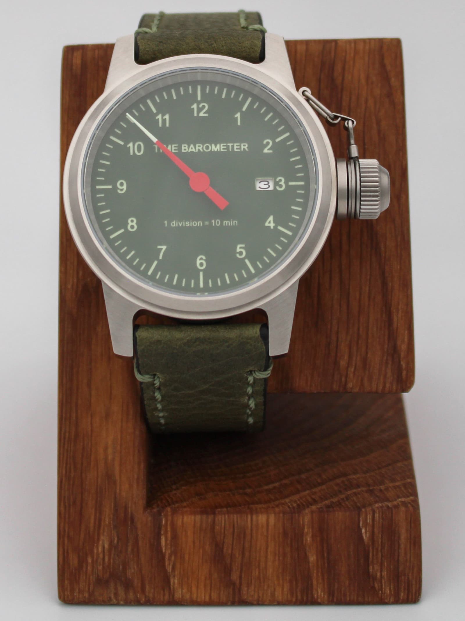 Часы Time Barometer однострелочные механические с автоподзаводом (Seiko NH35A) 45.180.021