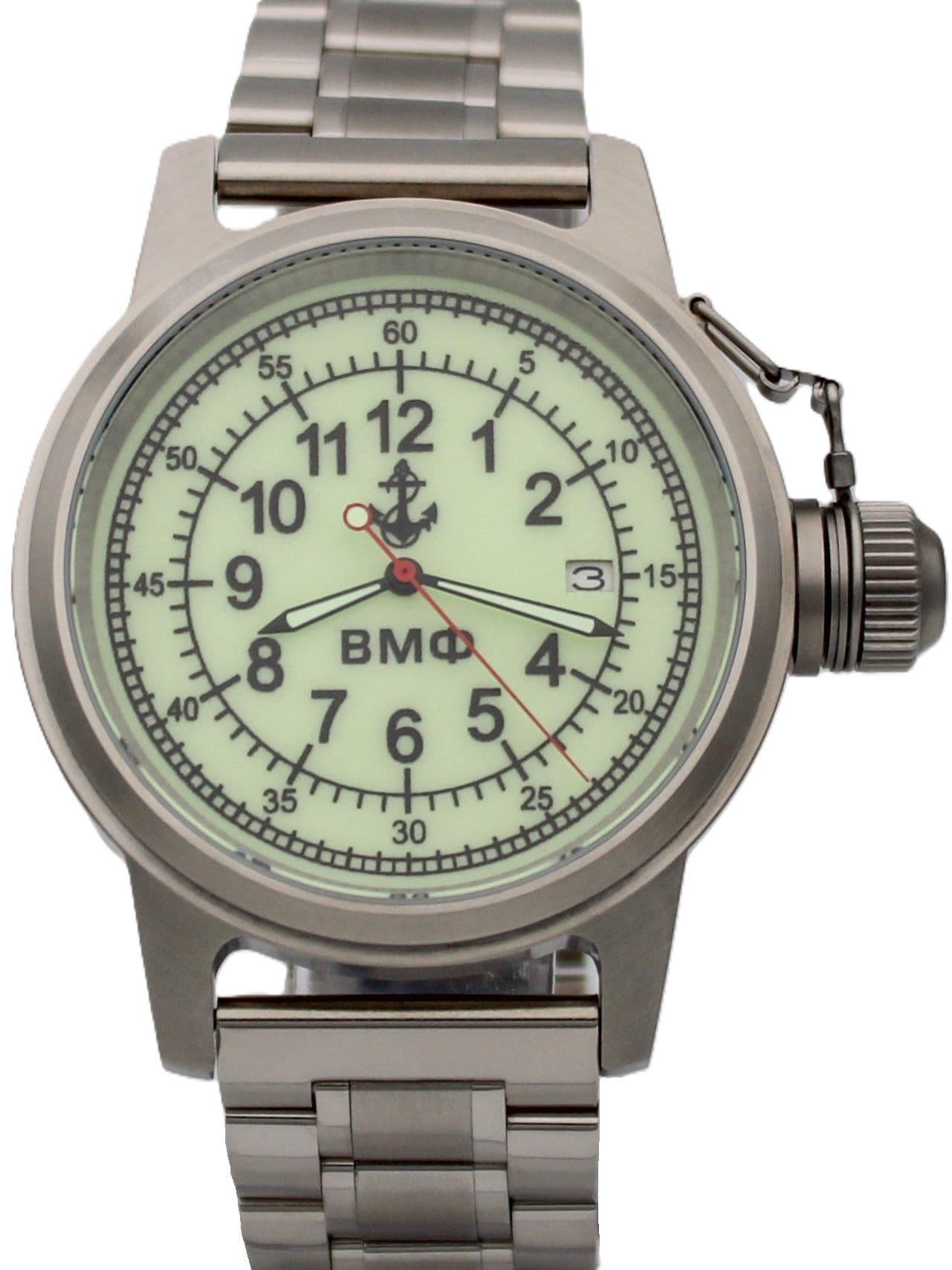 Часы ВМФ механические с автоподзаводом (Seiko NH35A) 45.320.2