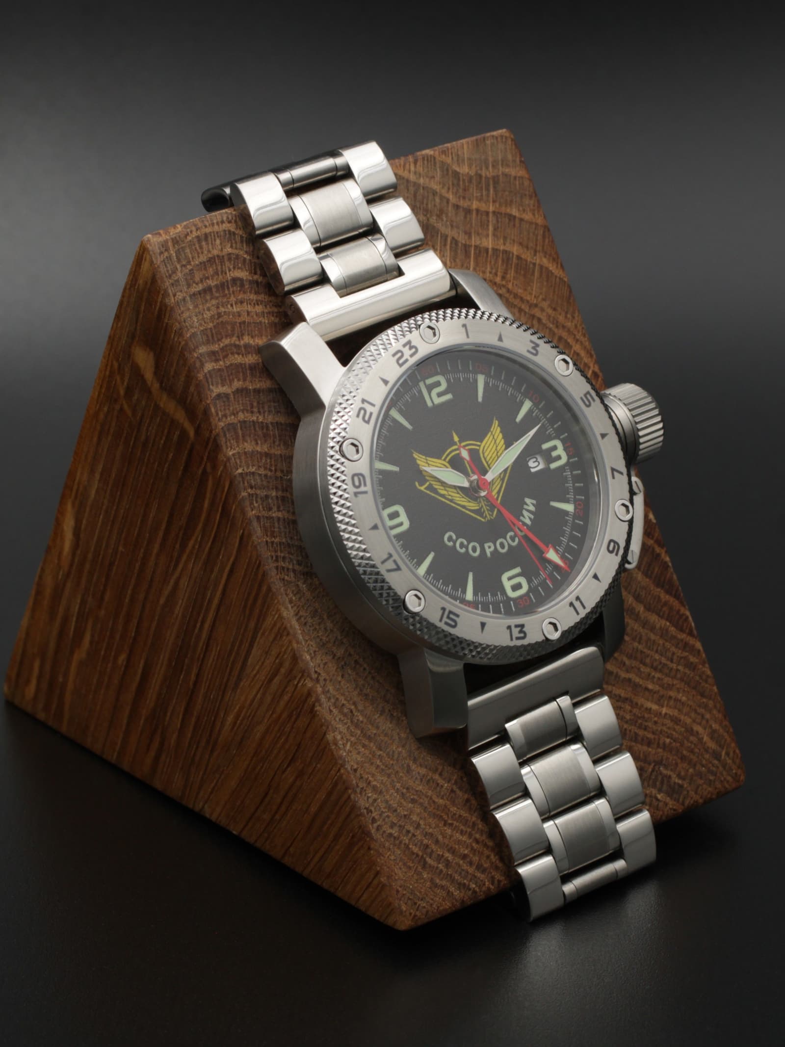 Часы ССО России механические с автоподзаводом (Seiko NH34A) 47.281.2