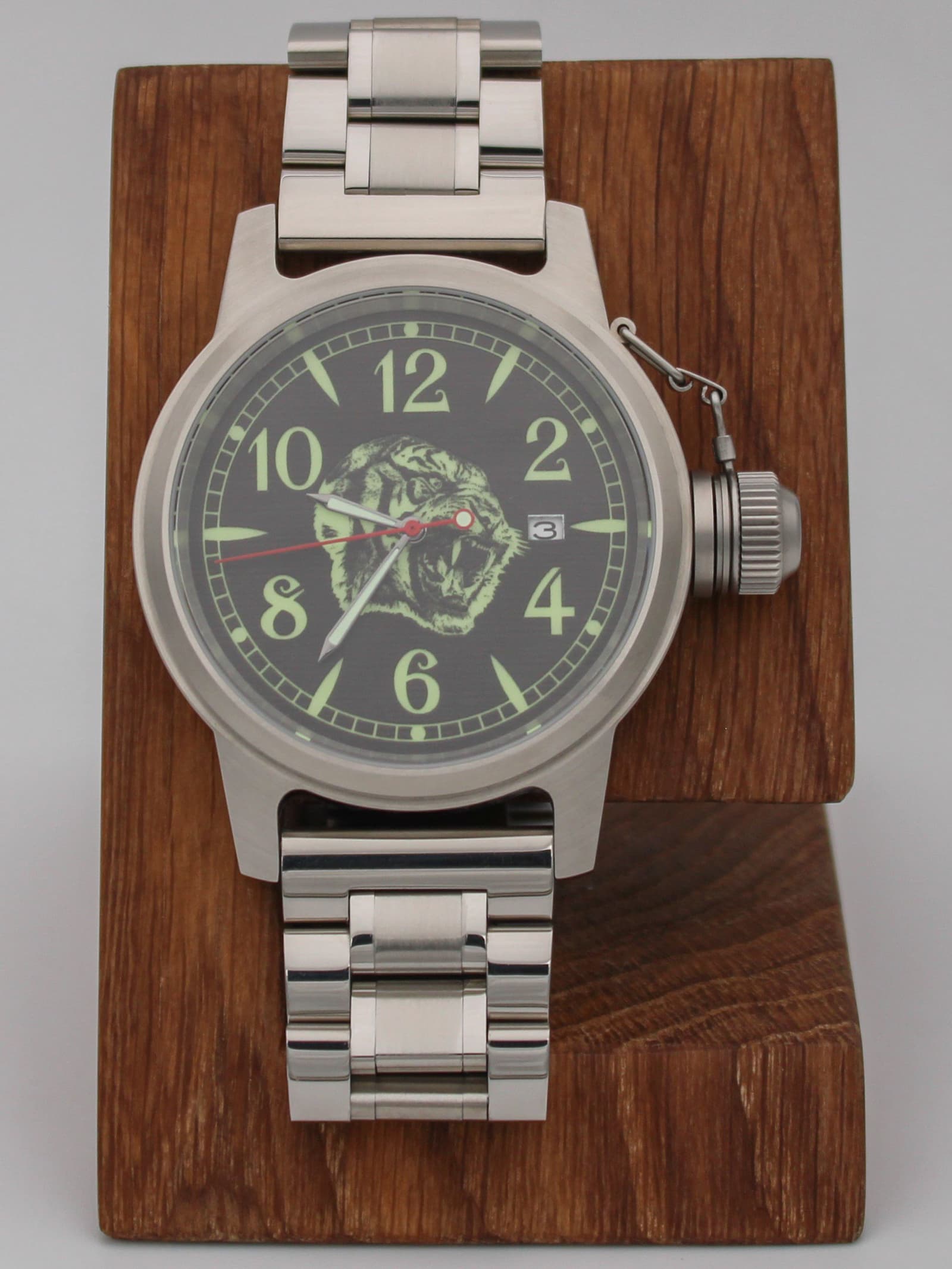 Часы Тигр механические с автоподзаводом (Seiko NH35A) 45.310.2