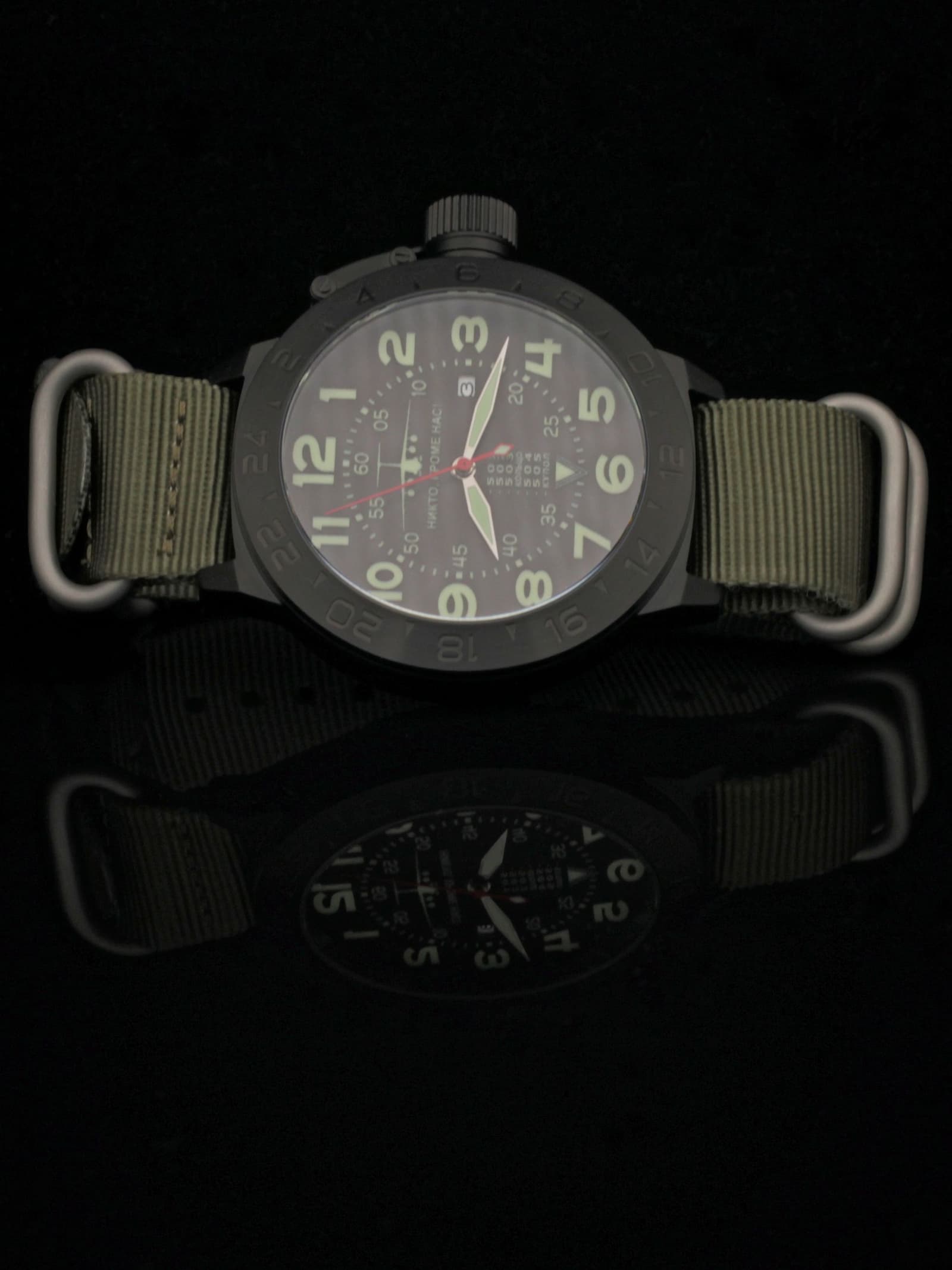 Часы ВДВ / ИЛ-76 механические с автоподзаводом (Seiko NH35A) 152.005.21