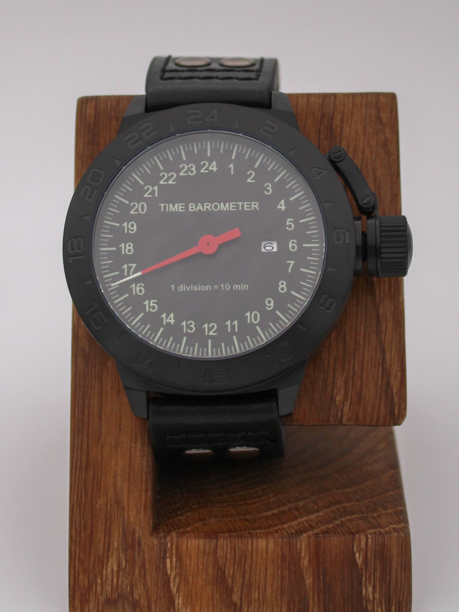 Часы Time Barometer однострелочные механические с автоподзаводом (Seiko NH34A) 152.601.01