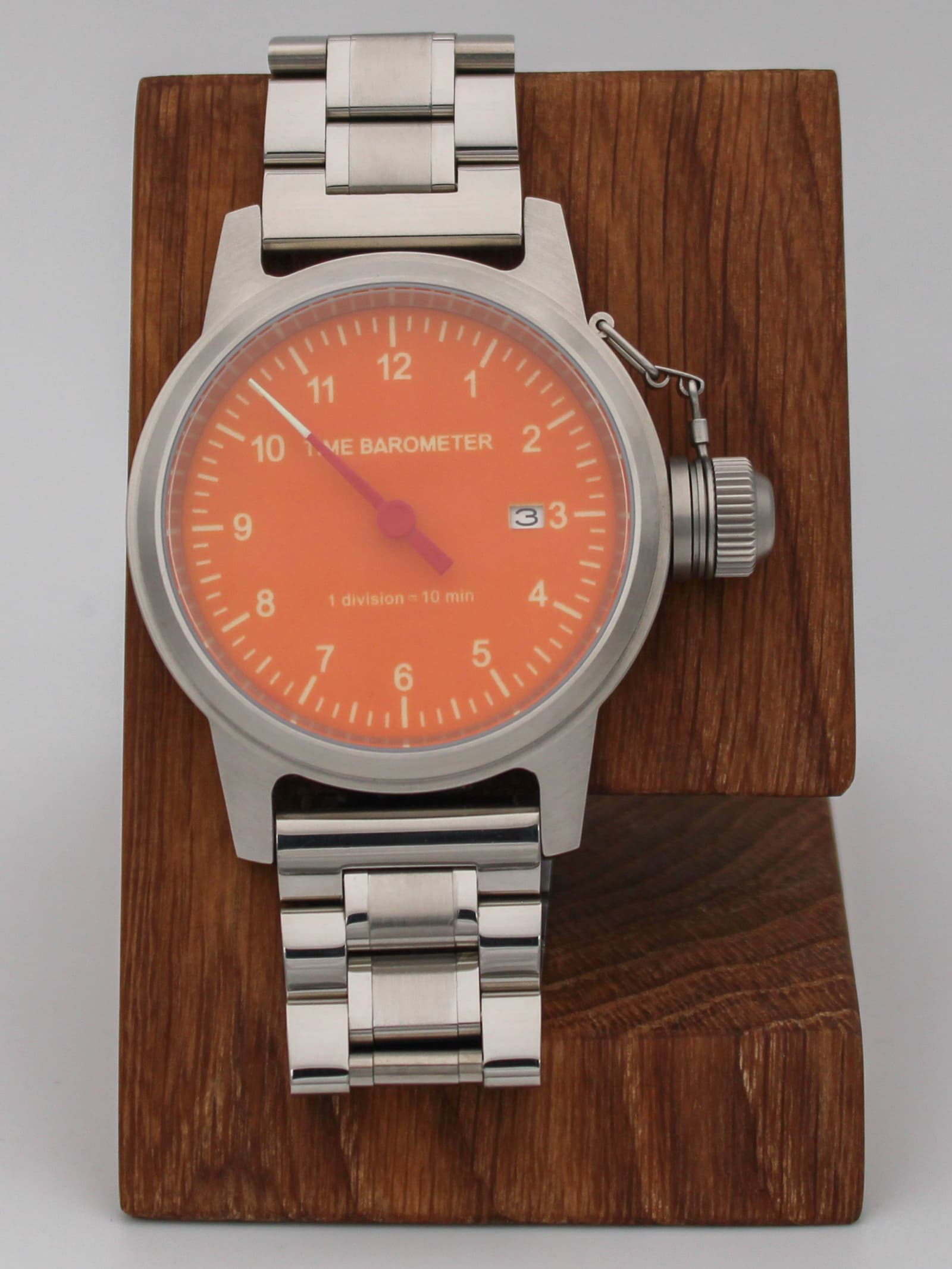 Часы Time Barometer однострелочные механические с автоподзаводом (Seiko NH35A) 45.170.2