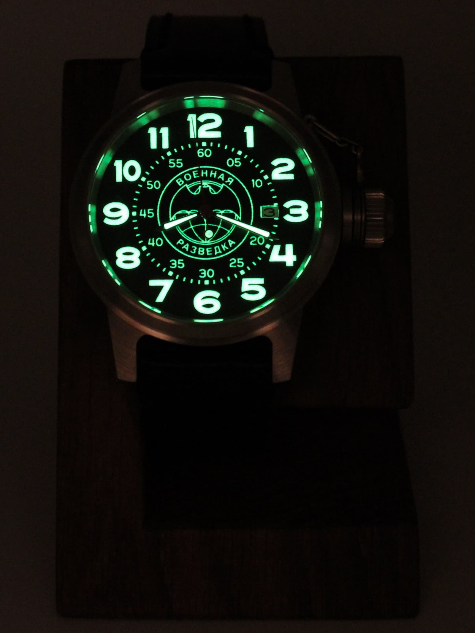 Часы Военная разведка механические с автоподзаводом (Seiko NH35A) 45.169.01