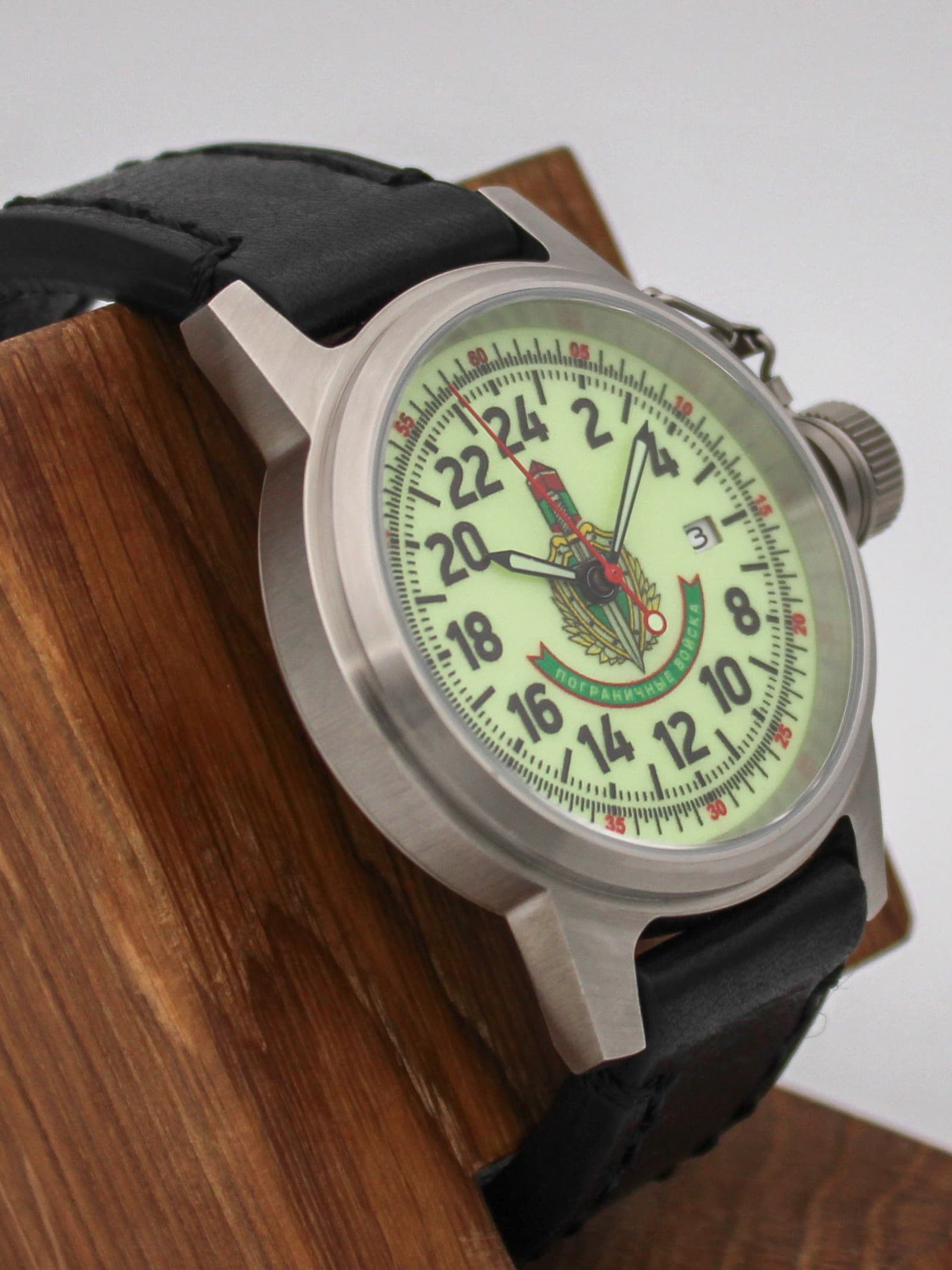 Часы Погранвойска механические с автоподзаводом (Seiko NH34A) 45.173.01