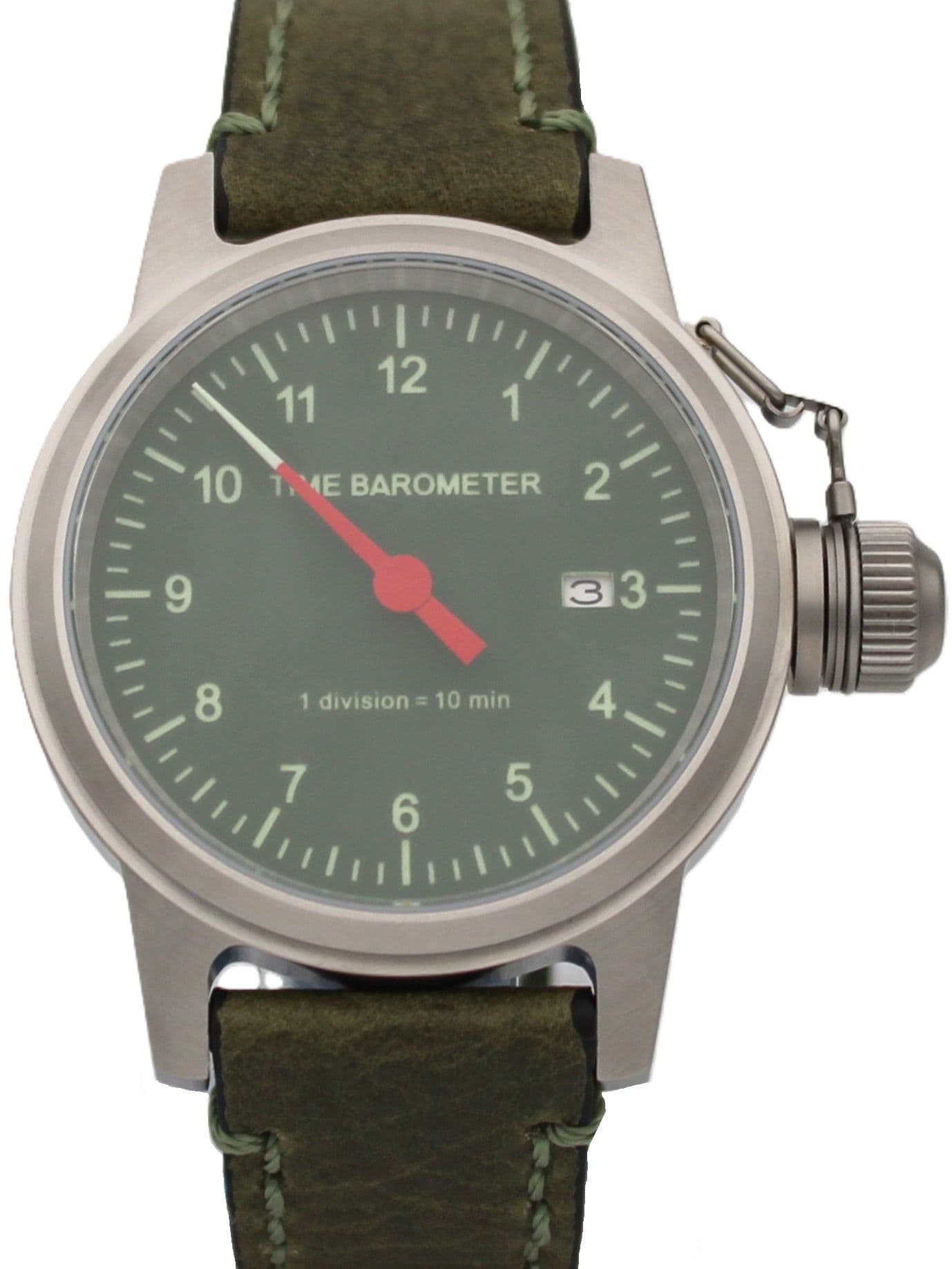 Часы Time Barometer однострелочные механические с автоподзаводом (Seiko NH35A) 45.180.021