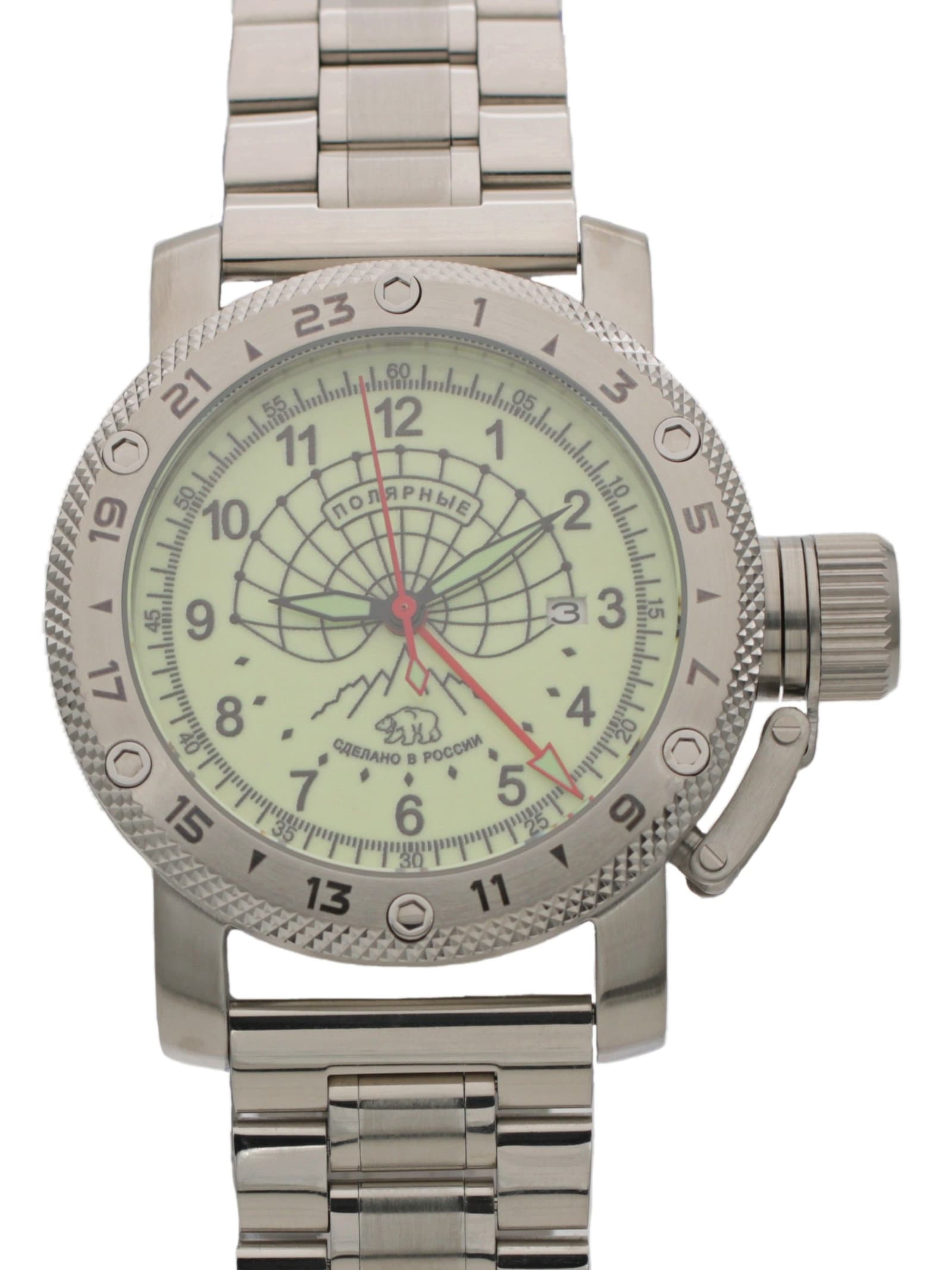Часы Полярные механические с автоподзаводом (Seiko NH34A) 47.344.2