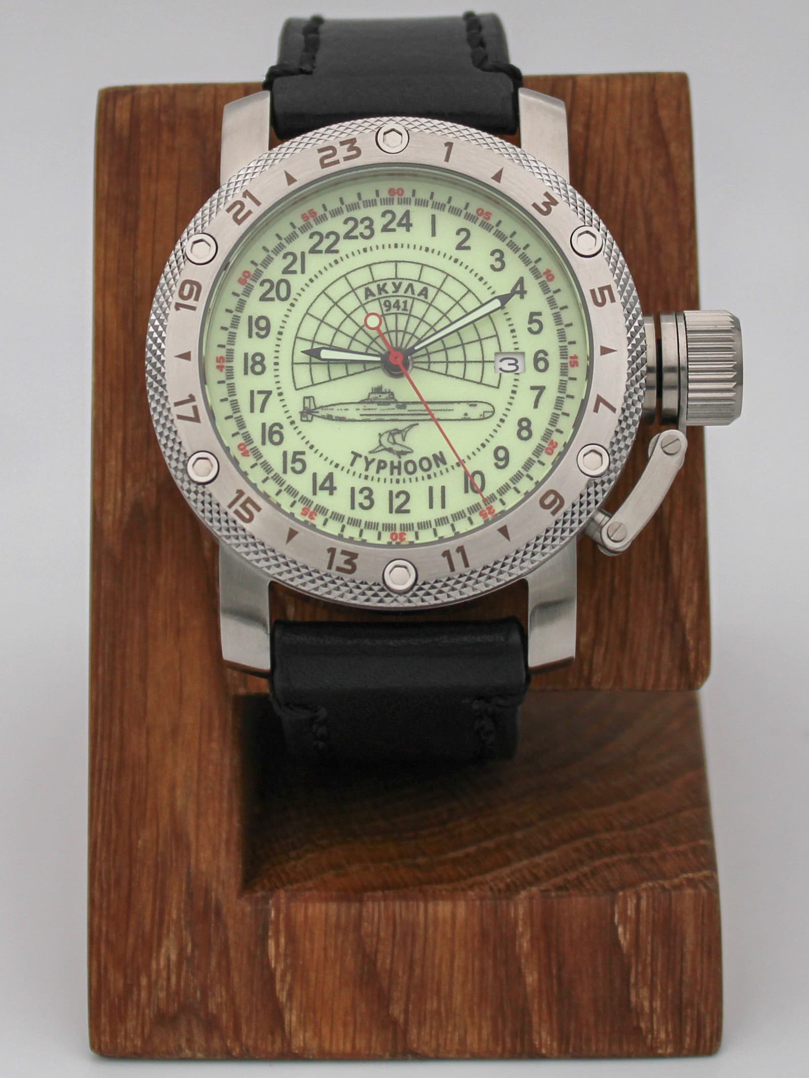 Часы 941 / Акула (Typhoon) механические с автоподзаводом (Seiko NH34A) 47.147.01