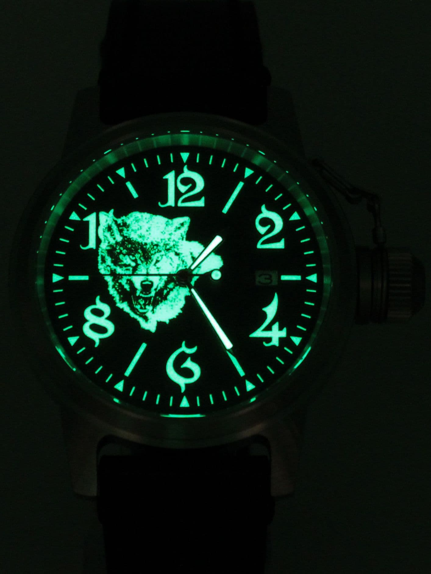 Часы Волк механические с автоподзаводом (Seiko NH35A) 45.300.21