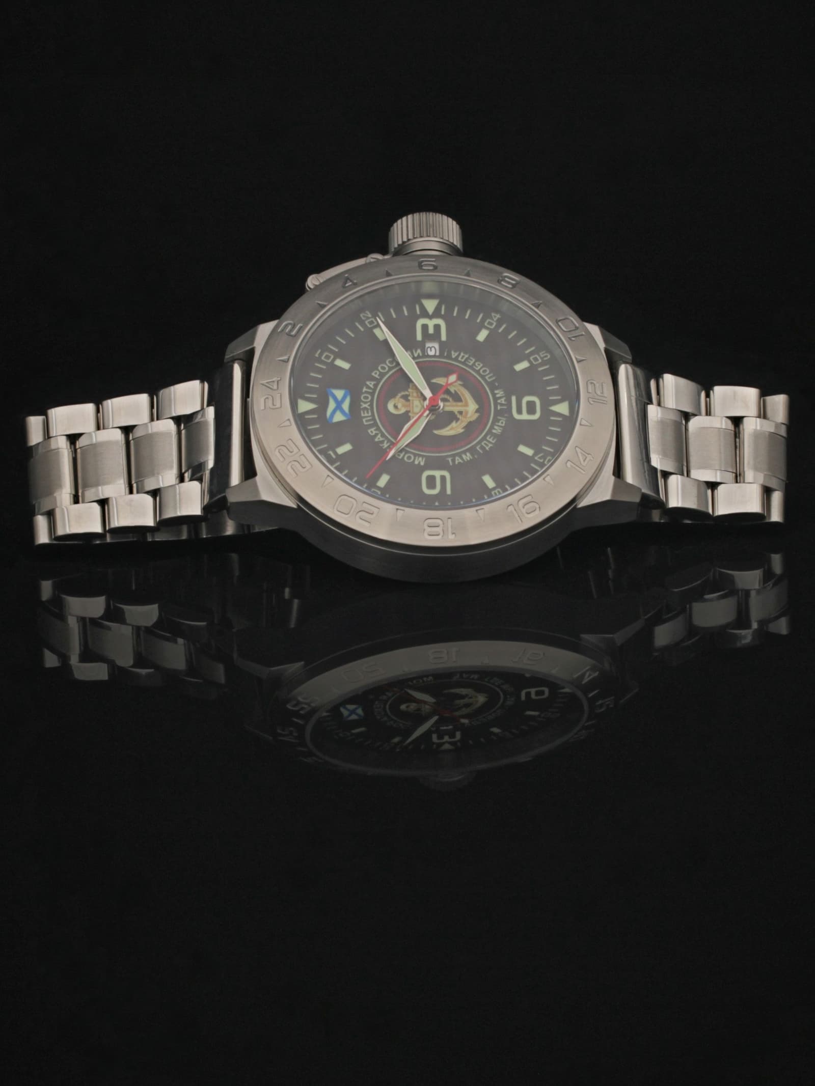 Часы Морская пехота механические с автоподзаводом (Seiko NH35A) 52.167.2