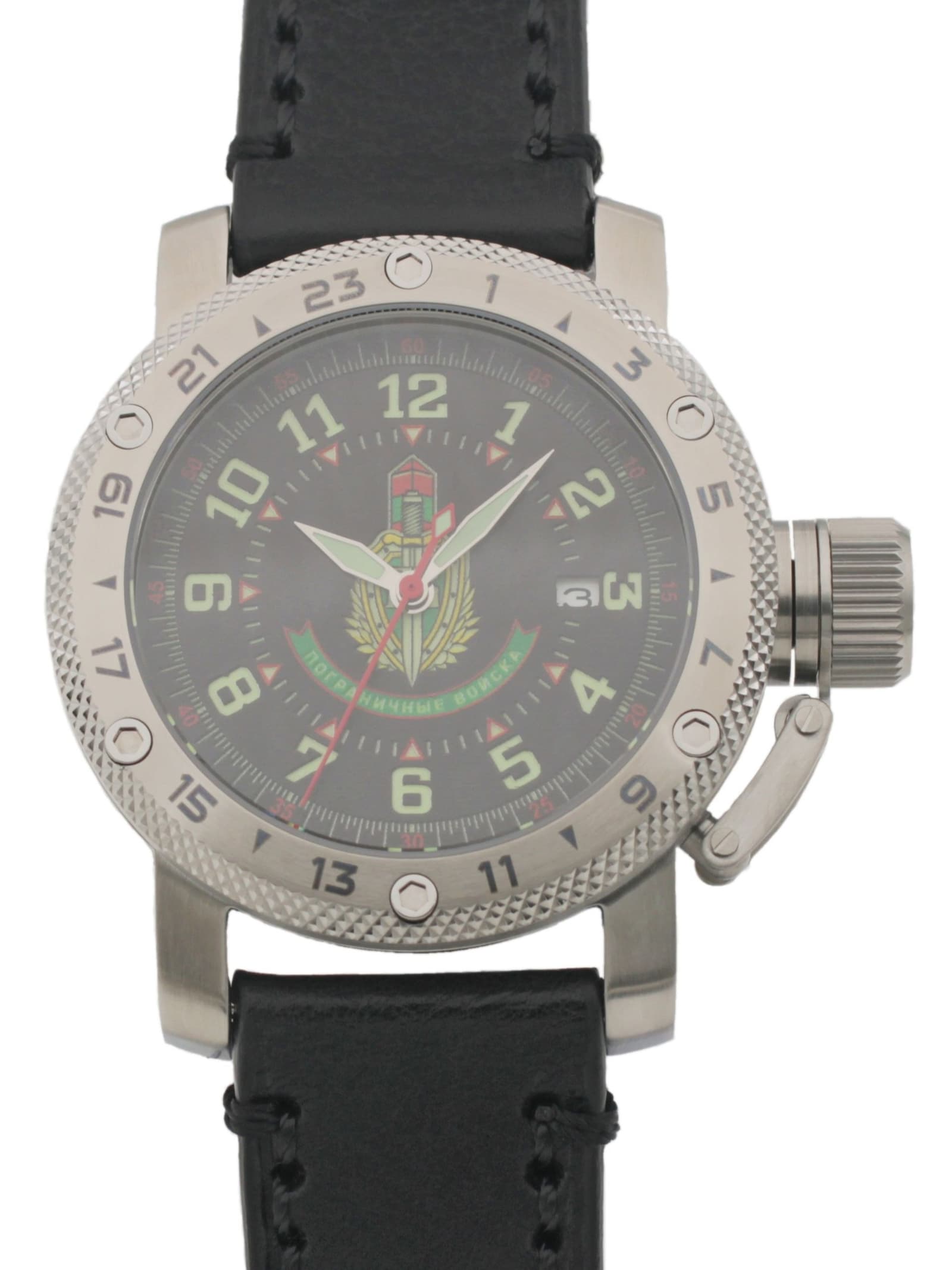 Часы Погранвойска механические с автоподзаводом (Seiko NH35A) 47.356.01