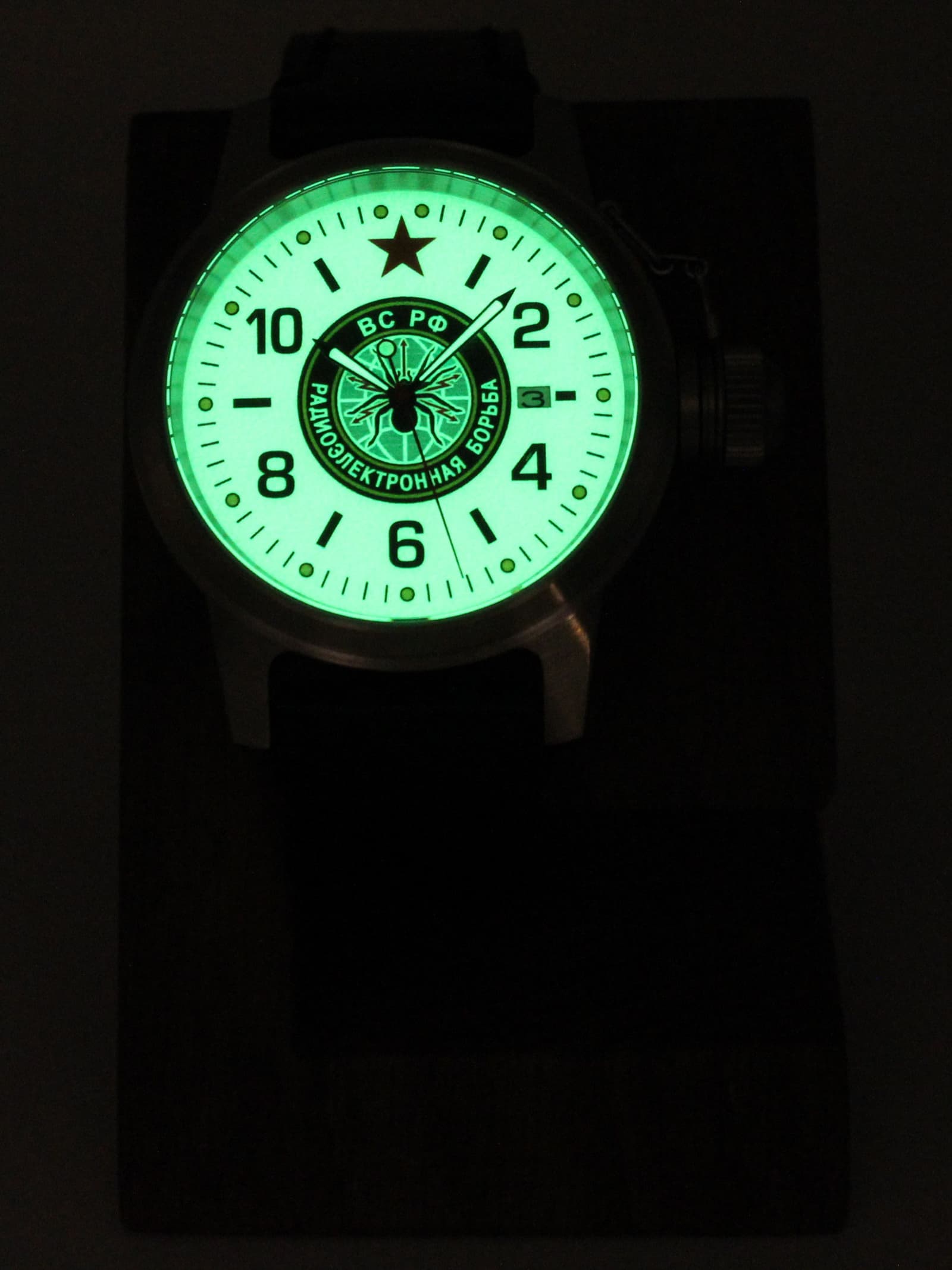Часы Войска РЭБ механические с автоподзаводом (Seiko NH35A) 45.275.01